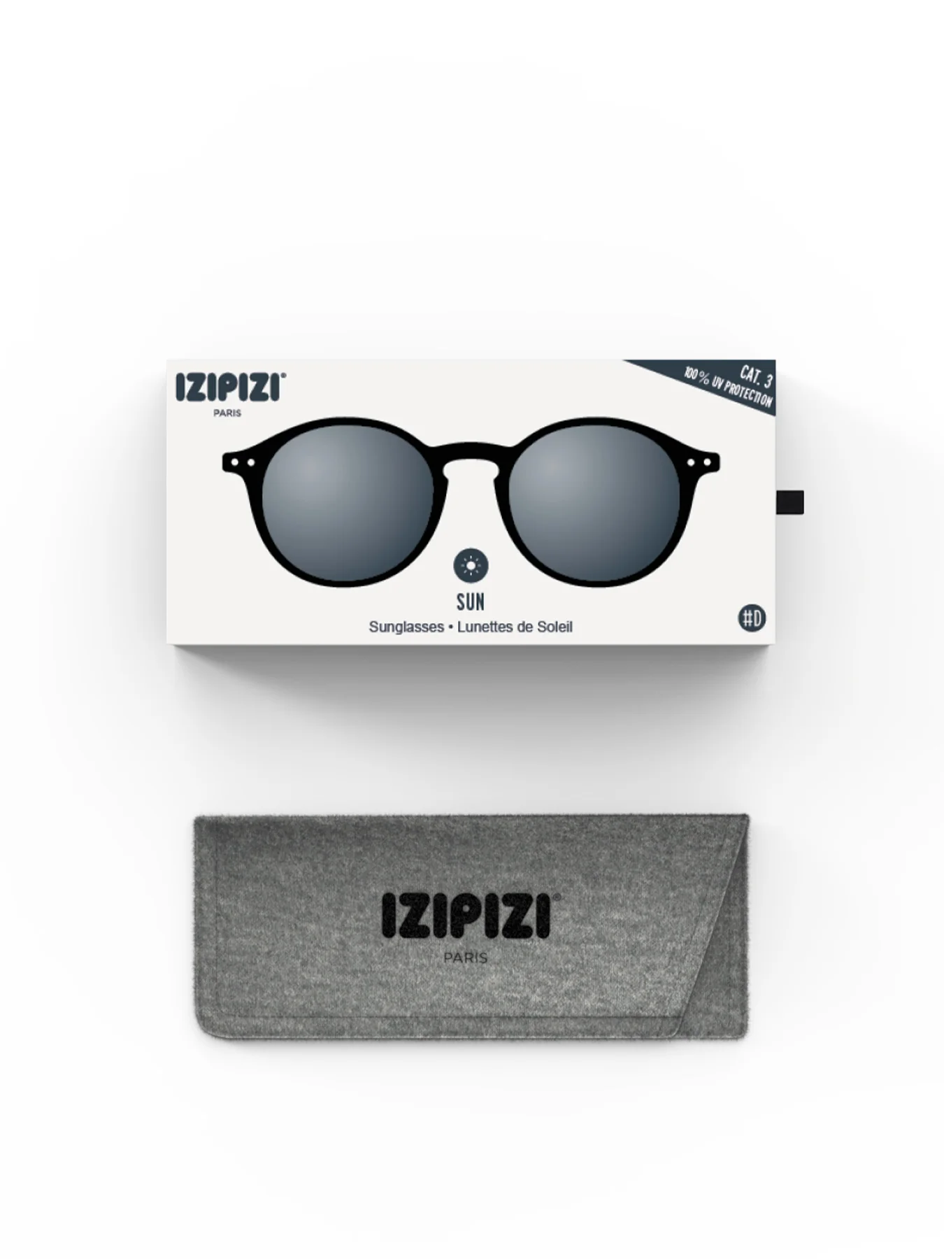 #D SUN Sunglasses Classic Black - Image 2