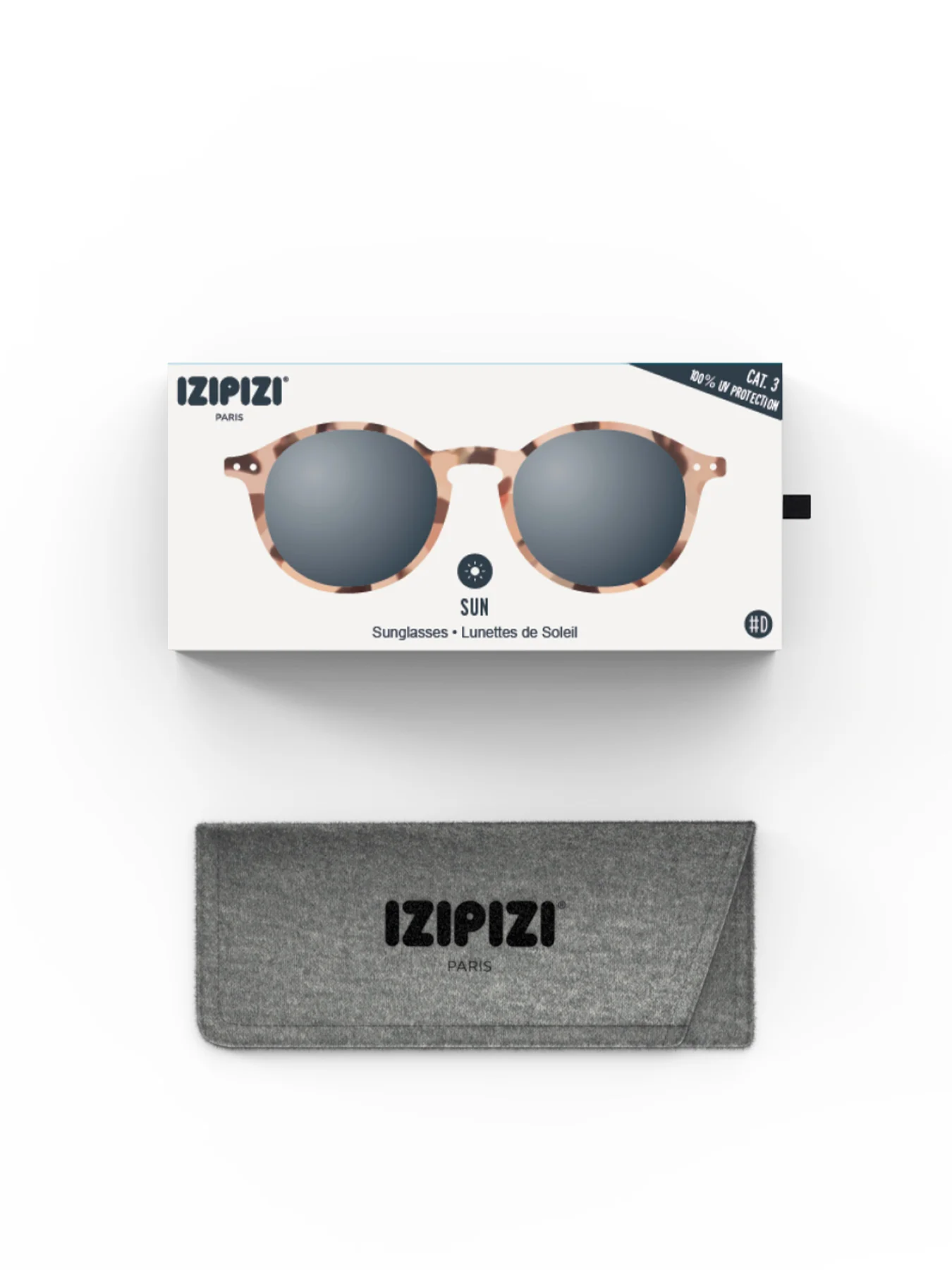 #D SUN Sunglasses Light Tortoise Brown - Image 2