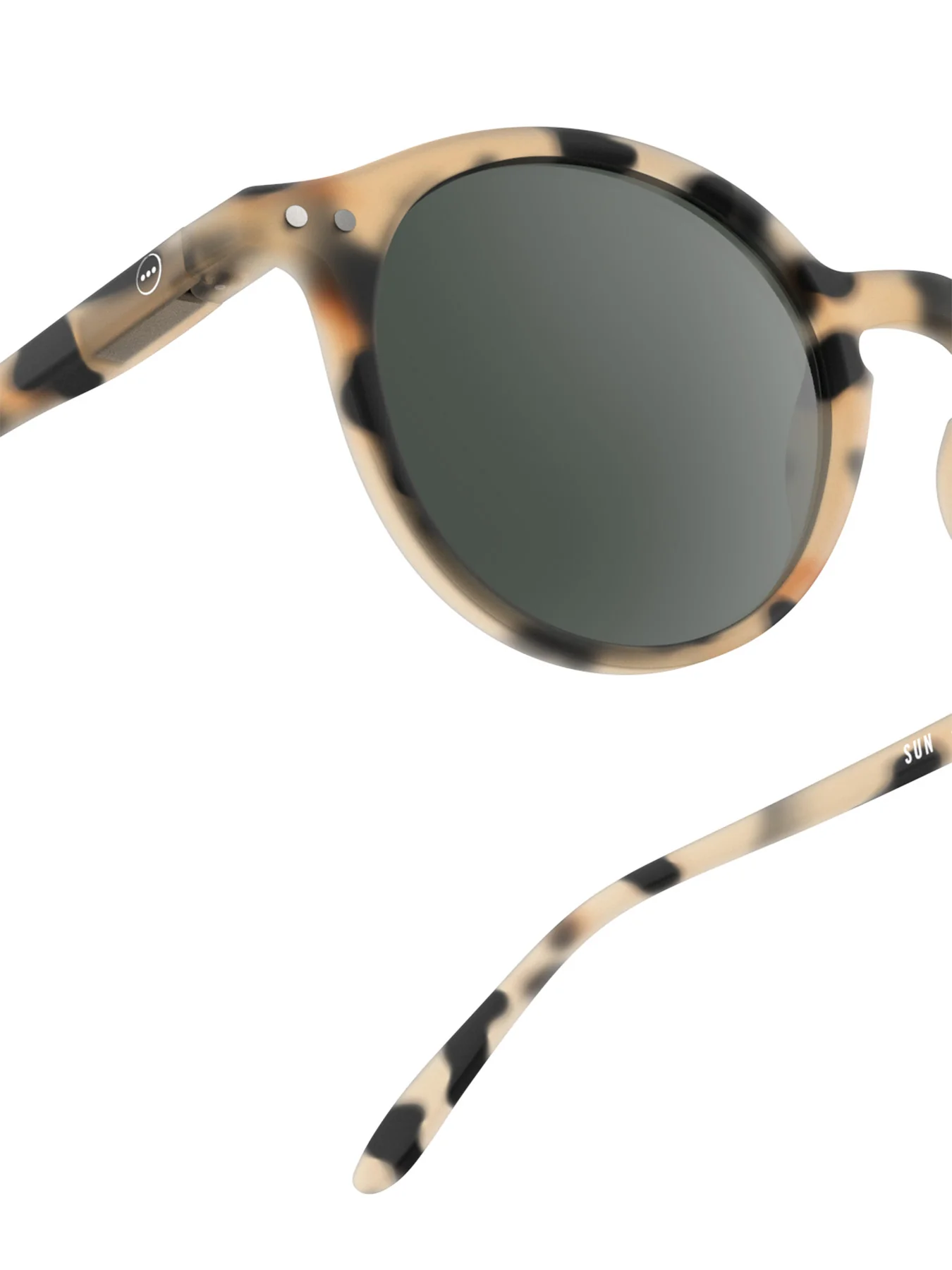 #D SUN Sunglasses Light Tortoise Brown - Image 3