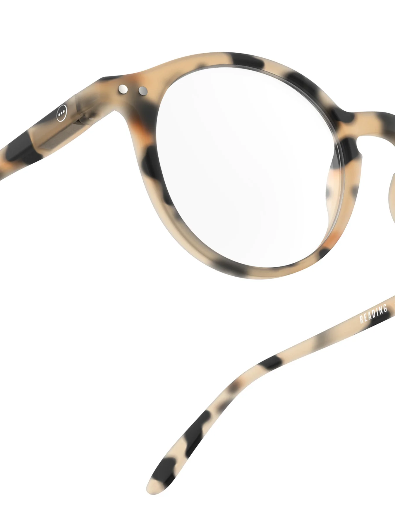 LetmeSee D Reading Glasses Light Tortoise Brown +2.50 - Image 3