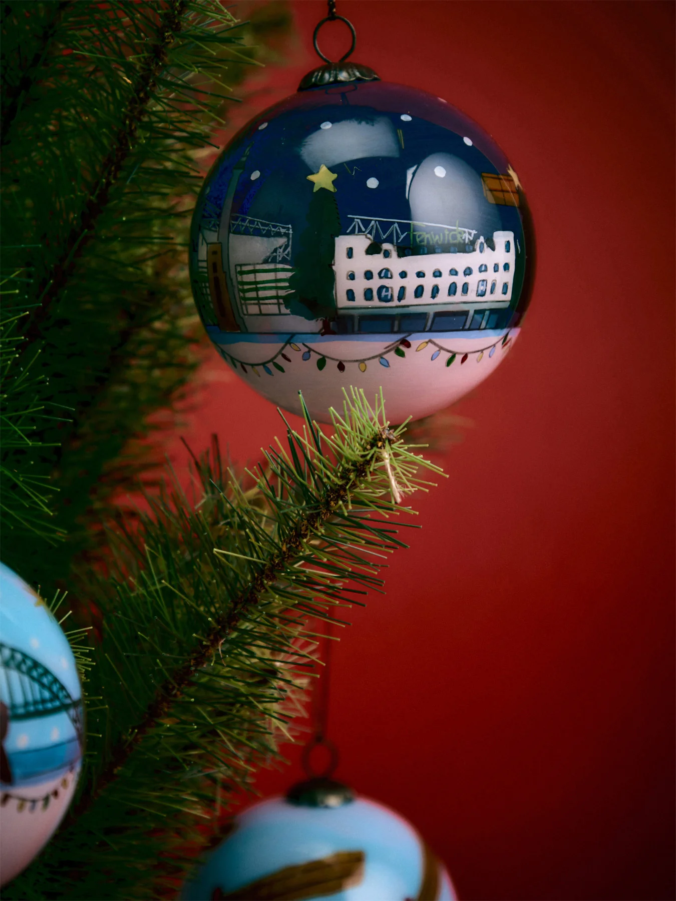 Newcastle Skyline Bauble - Image 2