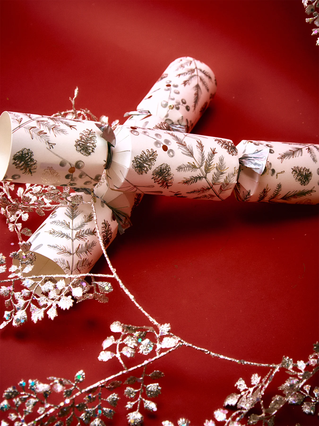 Sparkle Maidenhair Garland Christmas Decoration 180cm - Image 3