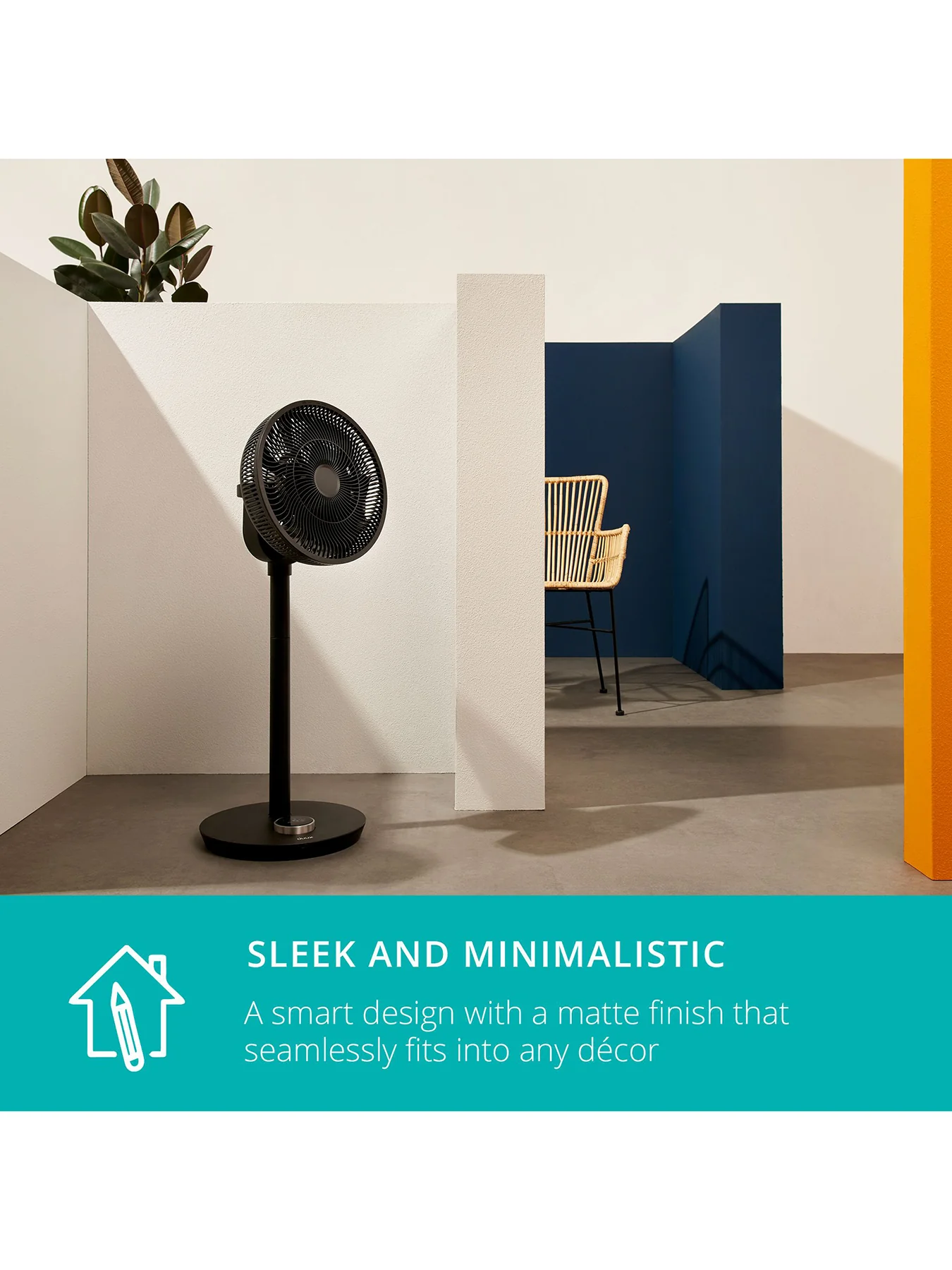 Whisper Flex Smart Fan Black - Image 2
