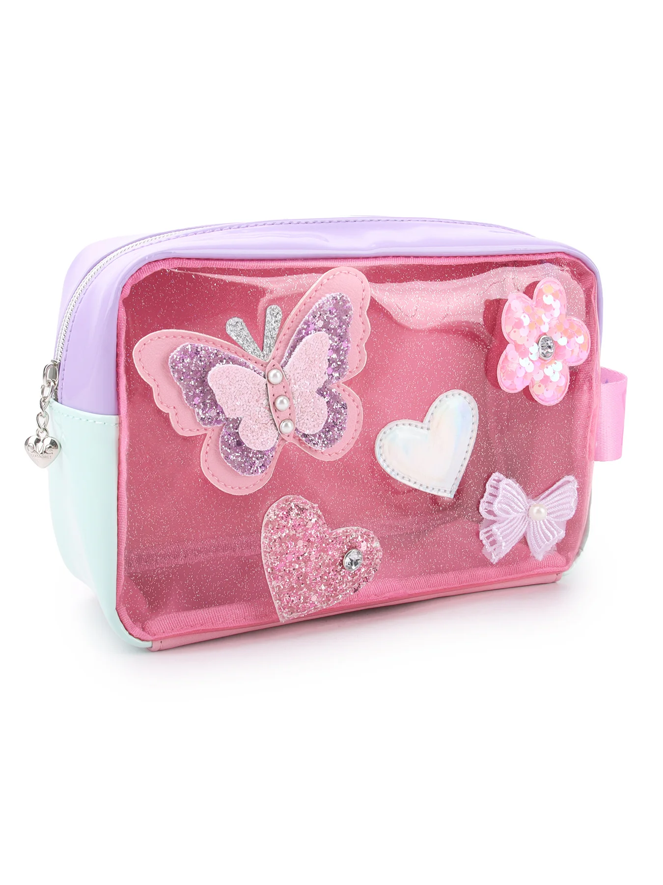 Kids' Butterfly Cosmetic Pouch Multi - Image 3