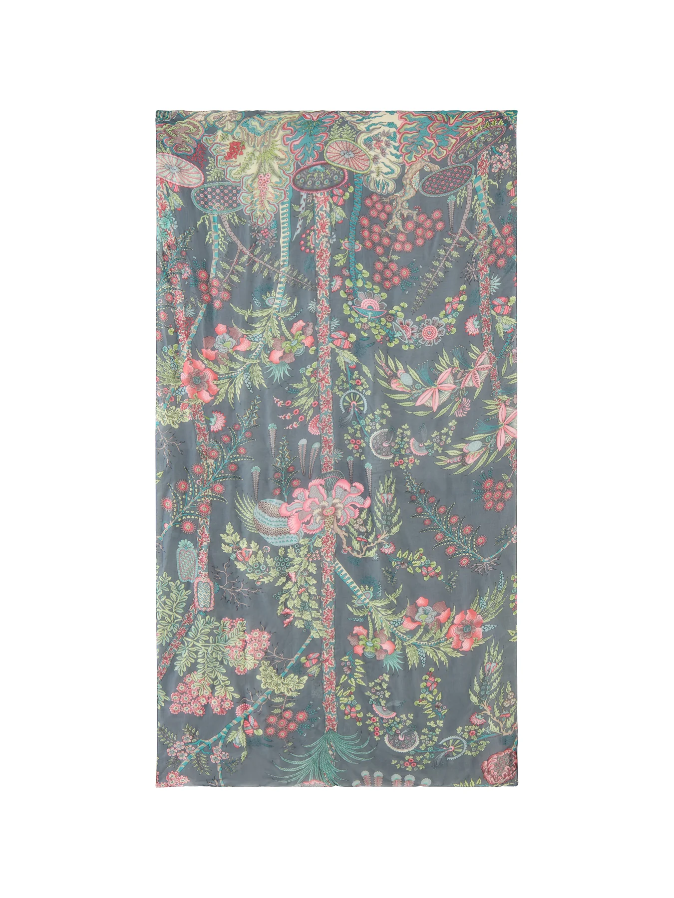 Boho Garden Scarf Grey