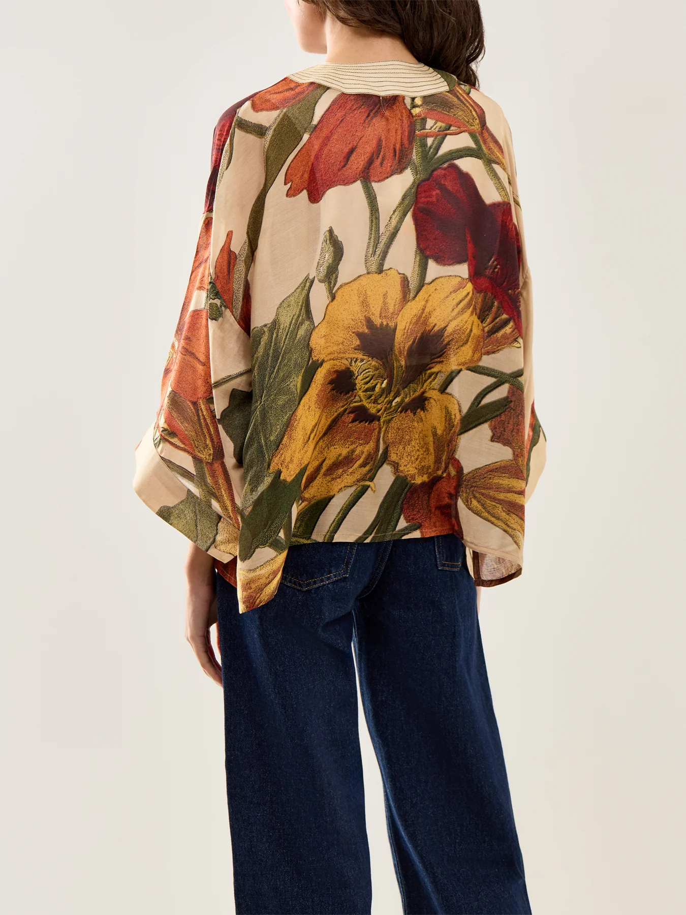Nasturtium Short Kimono - Image 5