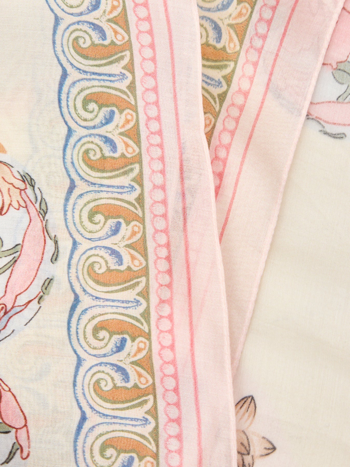 Printed Scarf Pink - Image 3