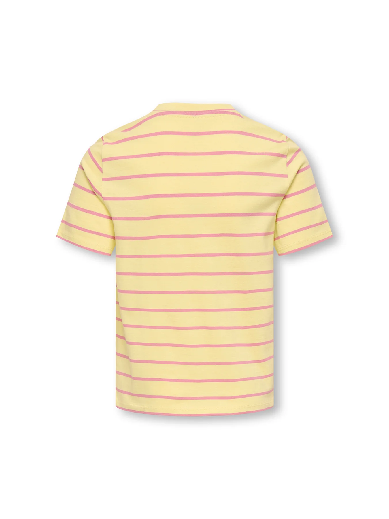 Kids' Stripe T-Shirt Yellow - Image 2