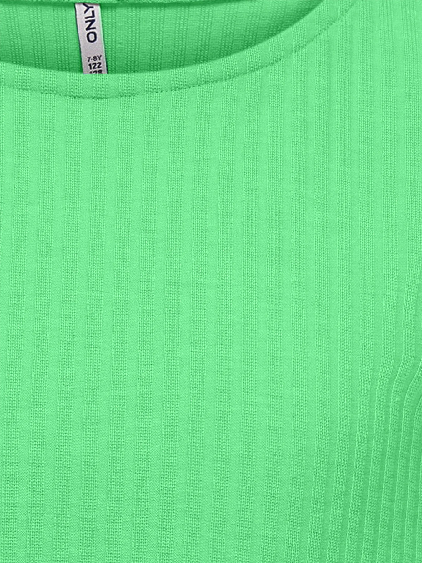 Kids’ Nella Short Sleeve Crew Neck Top Green - Image 3