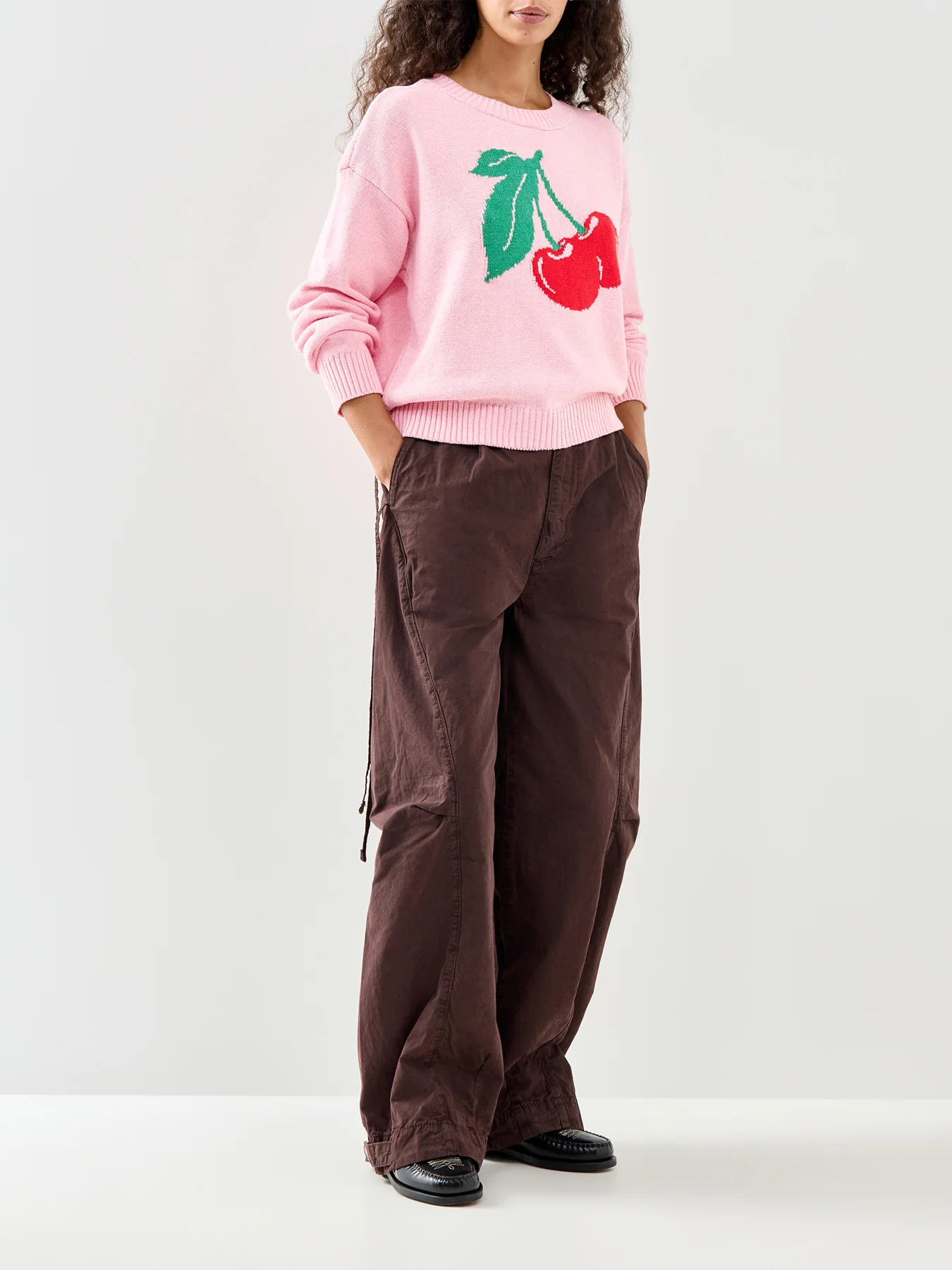 Elise Knit Jumper Pink - Image 2