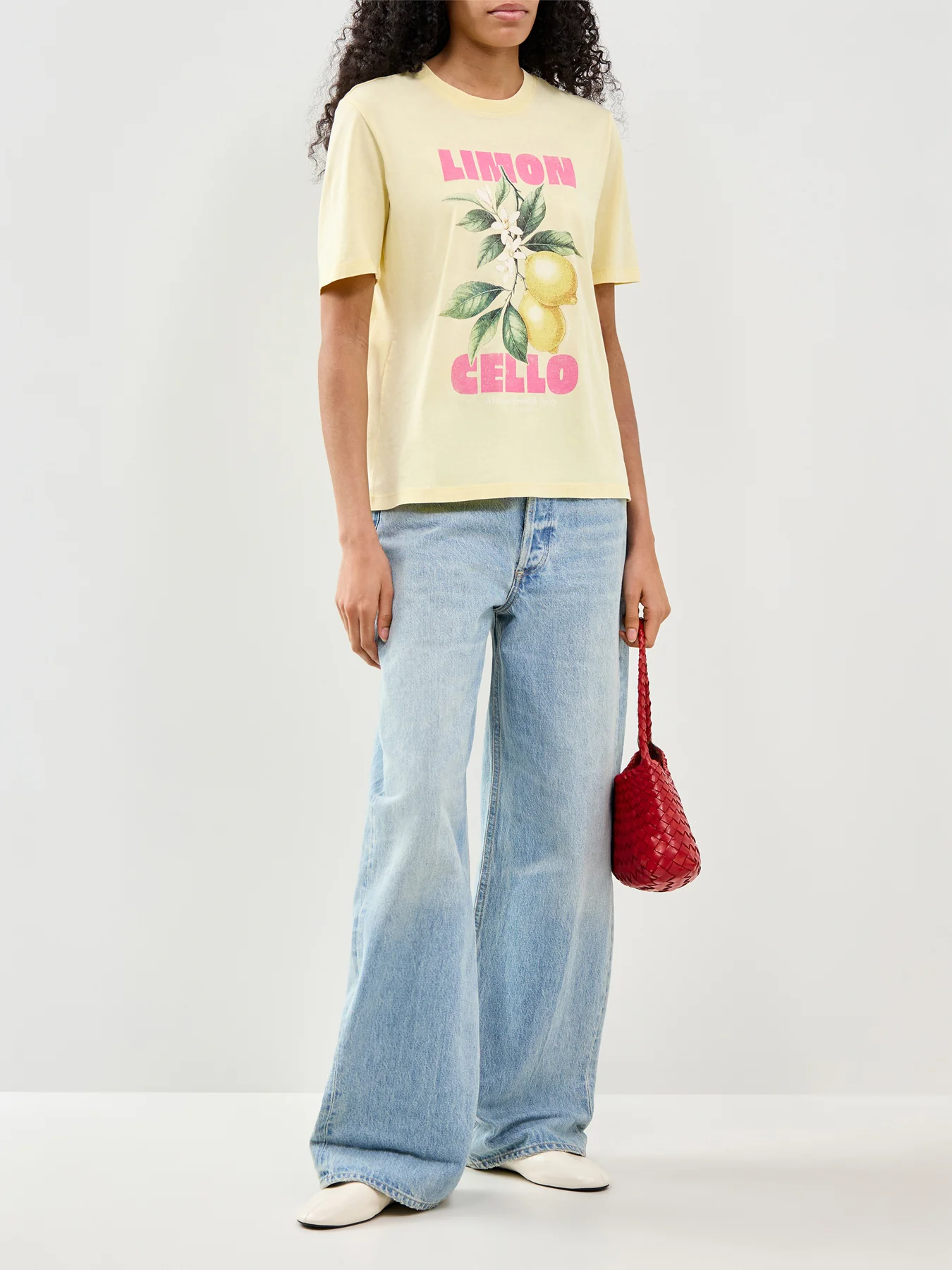 Lucy Short Sleeve T-Shirt Yellow - Image 2