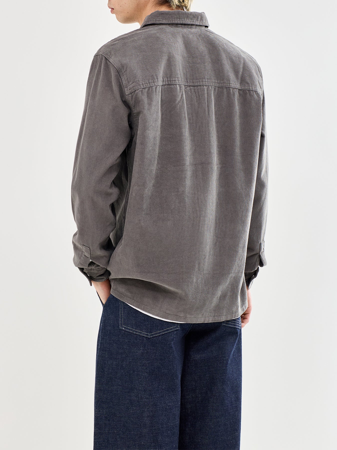 Alp Cord Shirt Jacket Green - Image 5