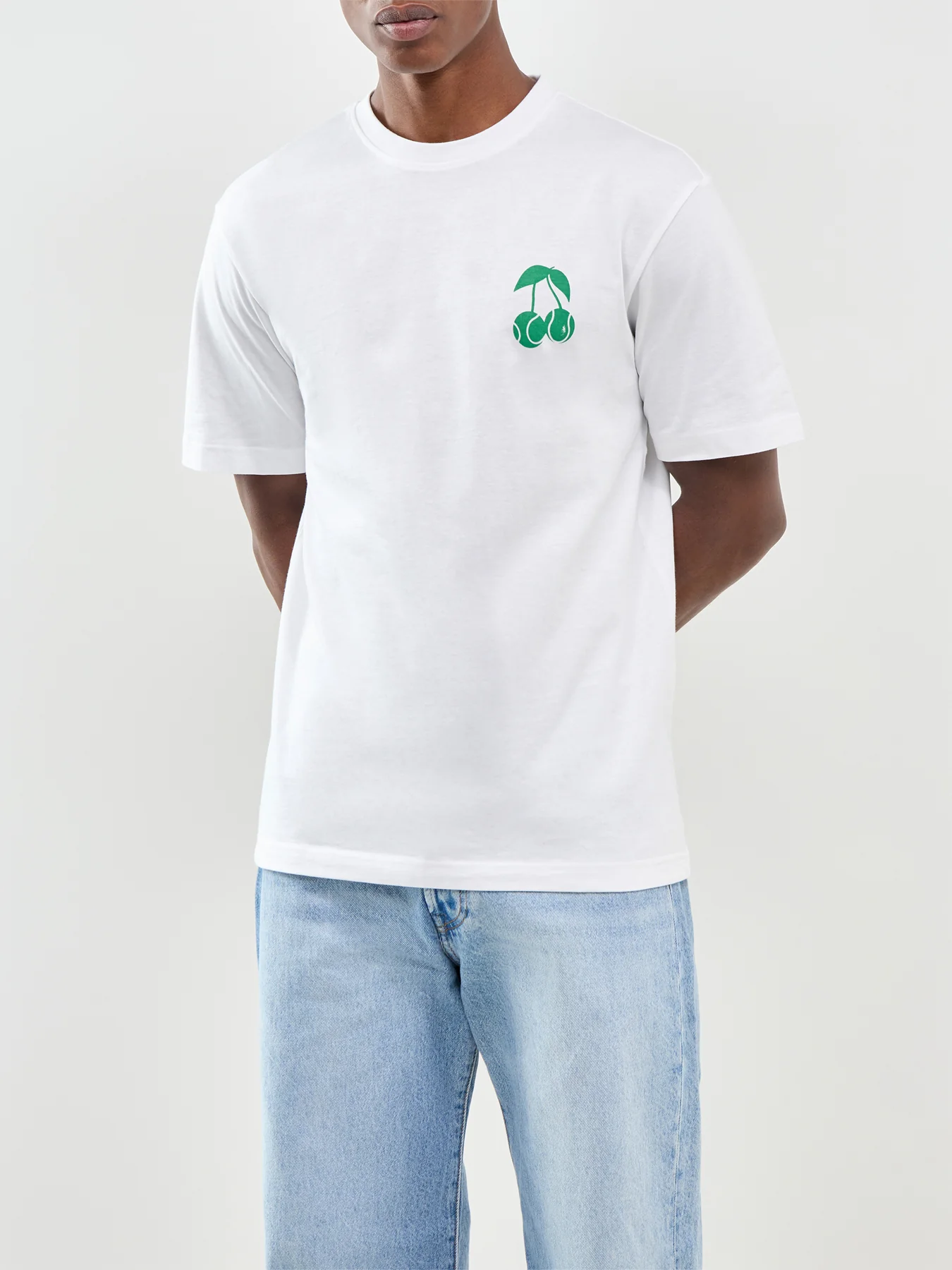 Fred Relaxed Graphic T-Shirt White - Image 4