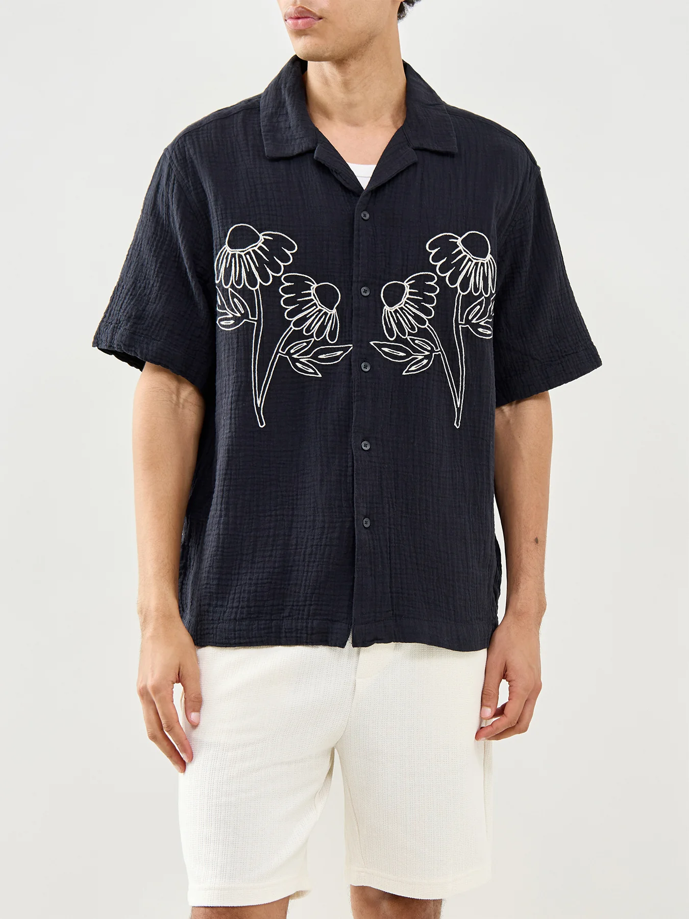 Jackson Relaxed Short Sleeve Shirt Black - Image 4