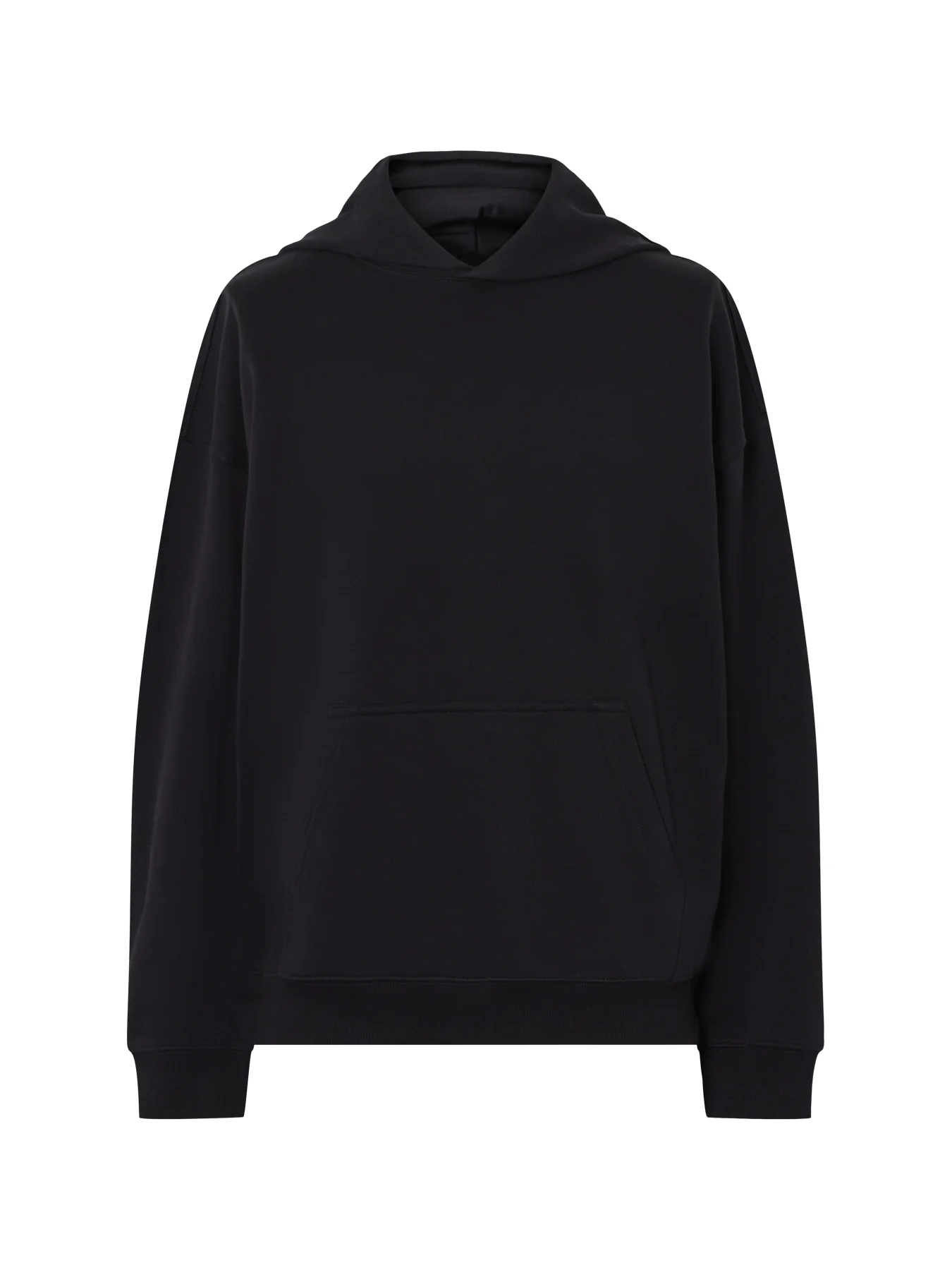 Lucas Oversized Long Sleeve Hoodie Black