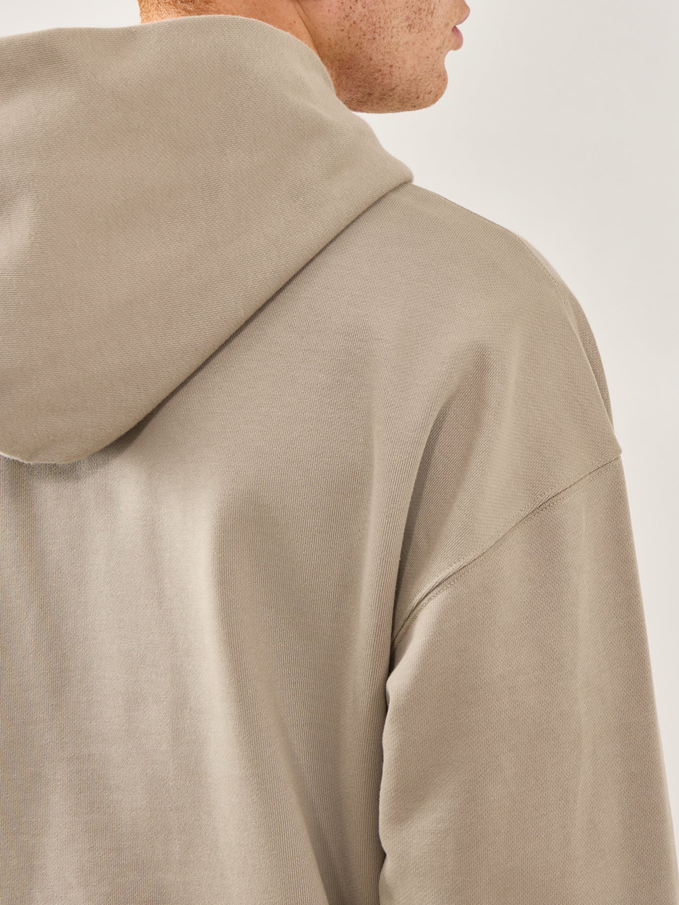Lucas Oversized Long Sleeve Hoodie Grey - Image 3