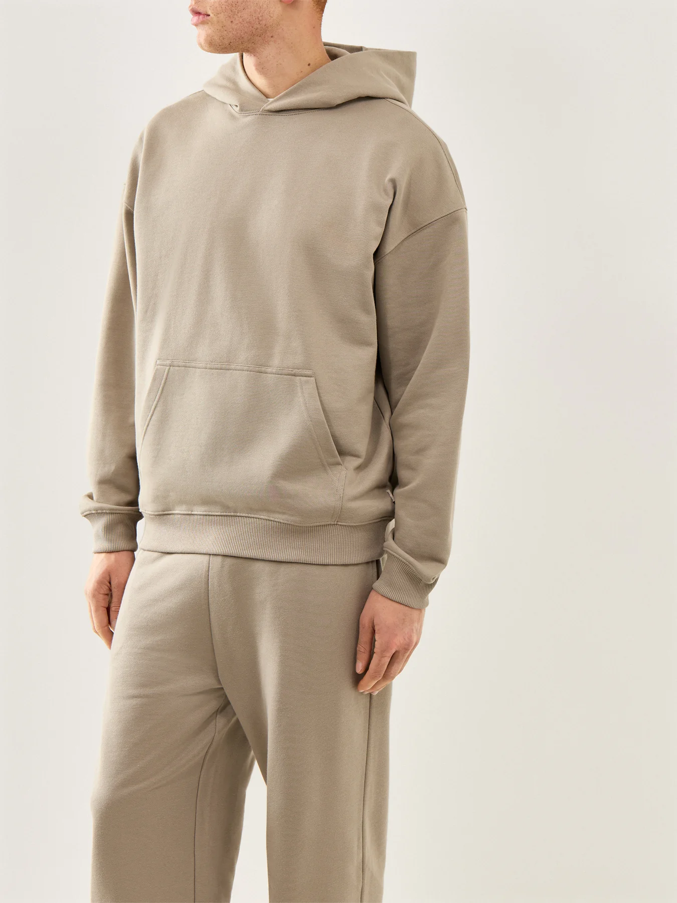 Lucas Oversized Long Sleeve Hoodie Grey - Image 4