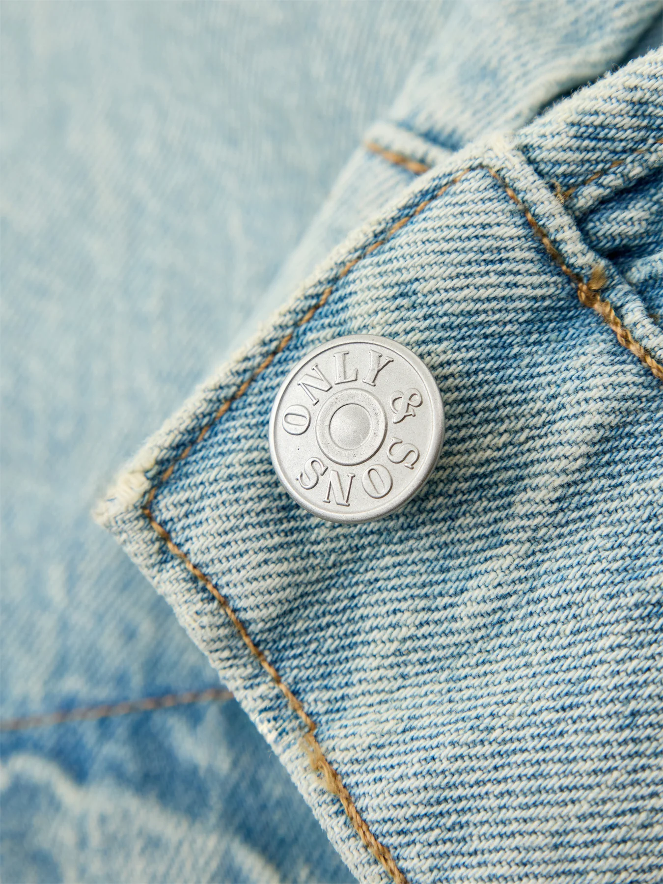 Sprick Boxy Denim Jacket Blue - Image 3