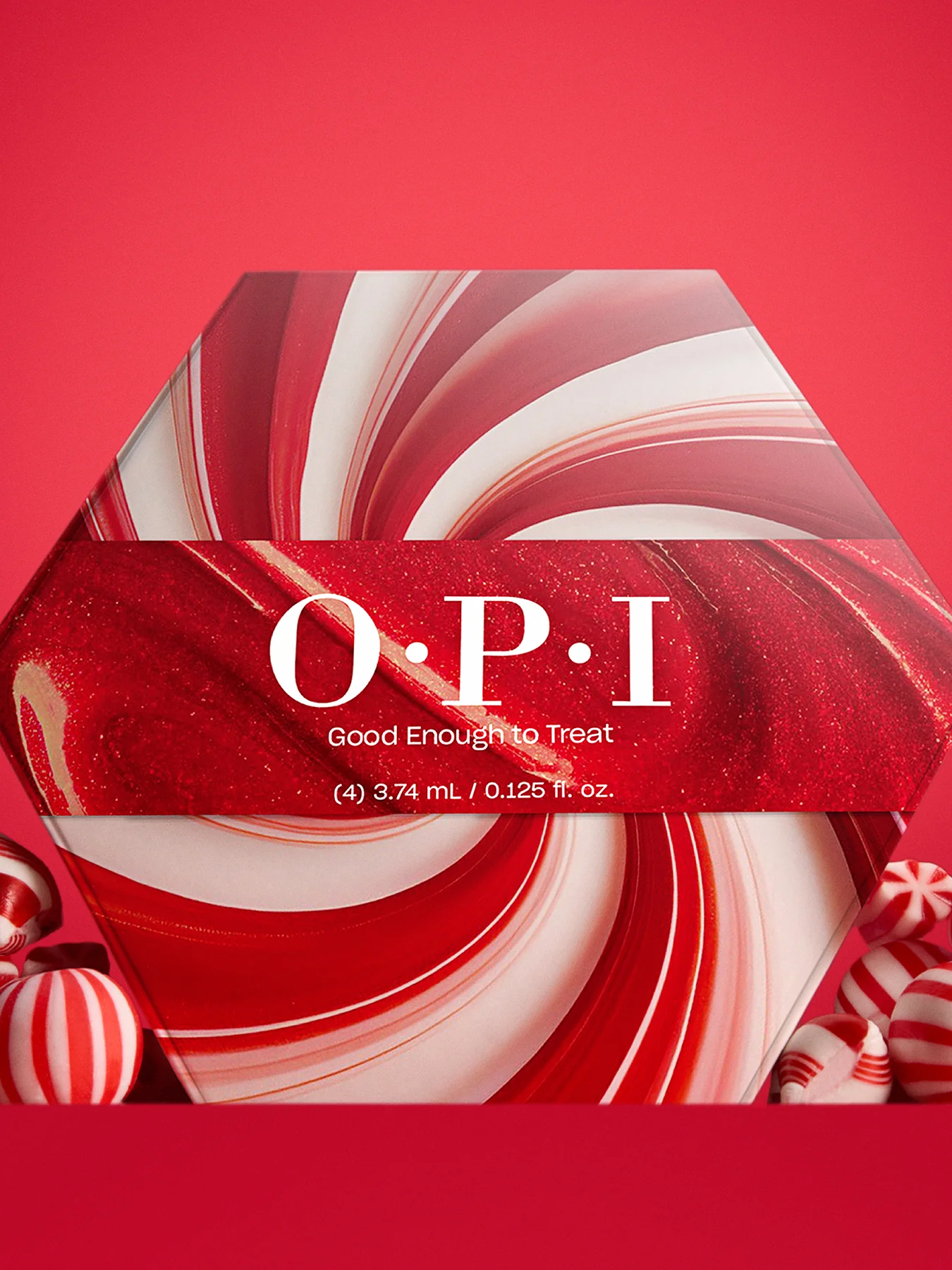 OPI Holiday Good Enough To Treat Nail Lacquer 4 Piece Mini - Image 3