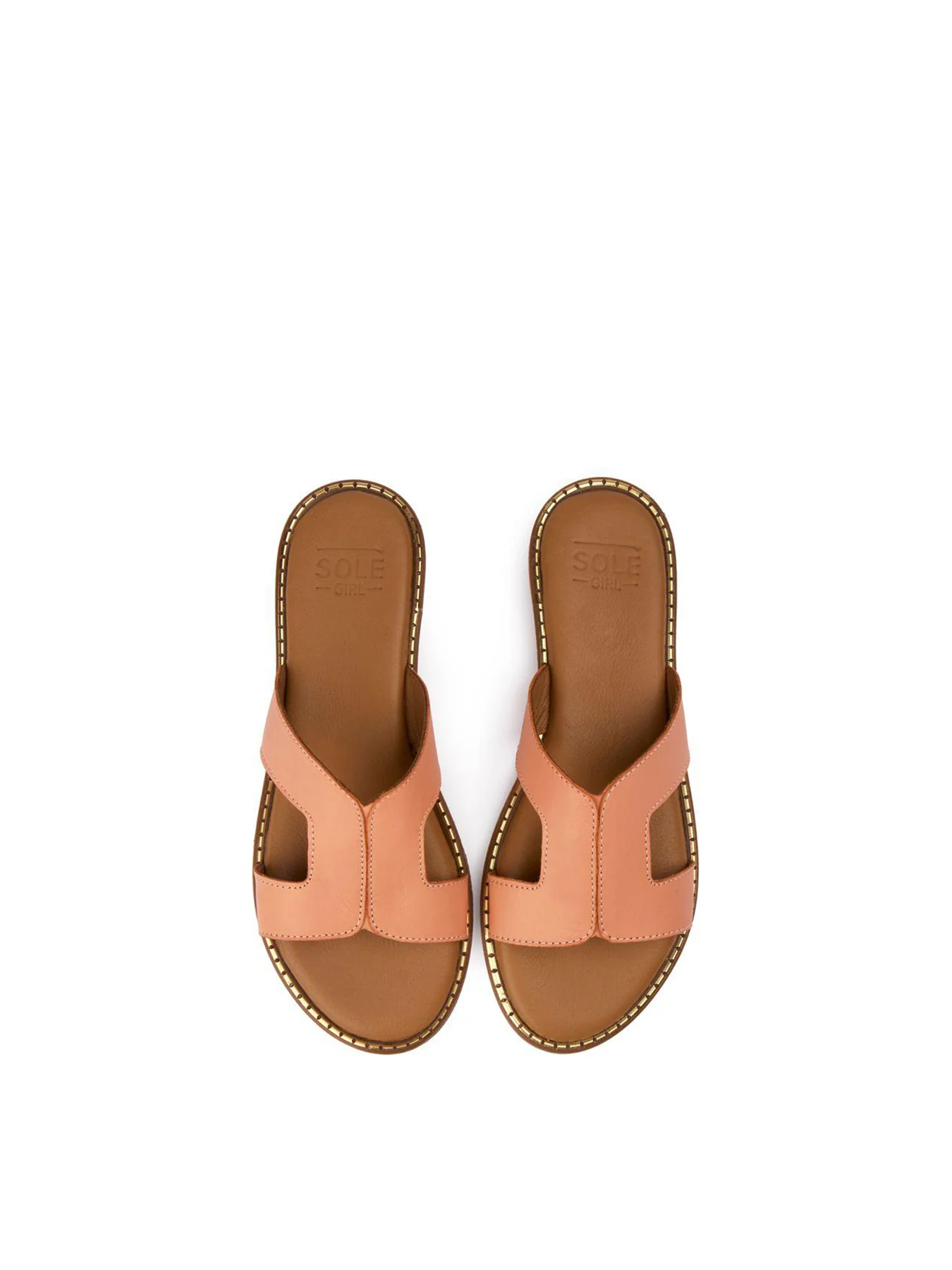 Noor Slide Sandals Orange - Image 3
