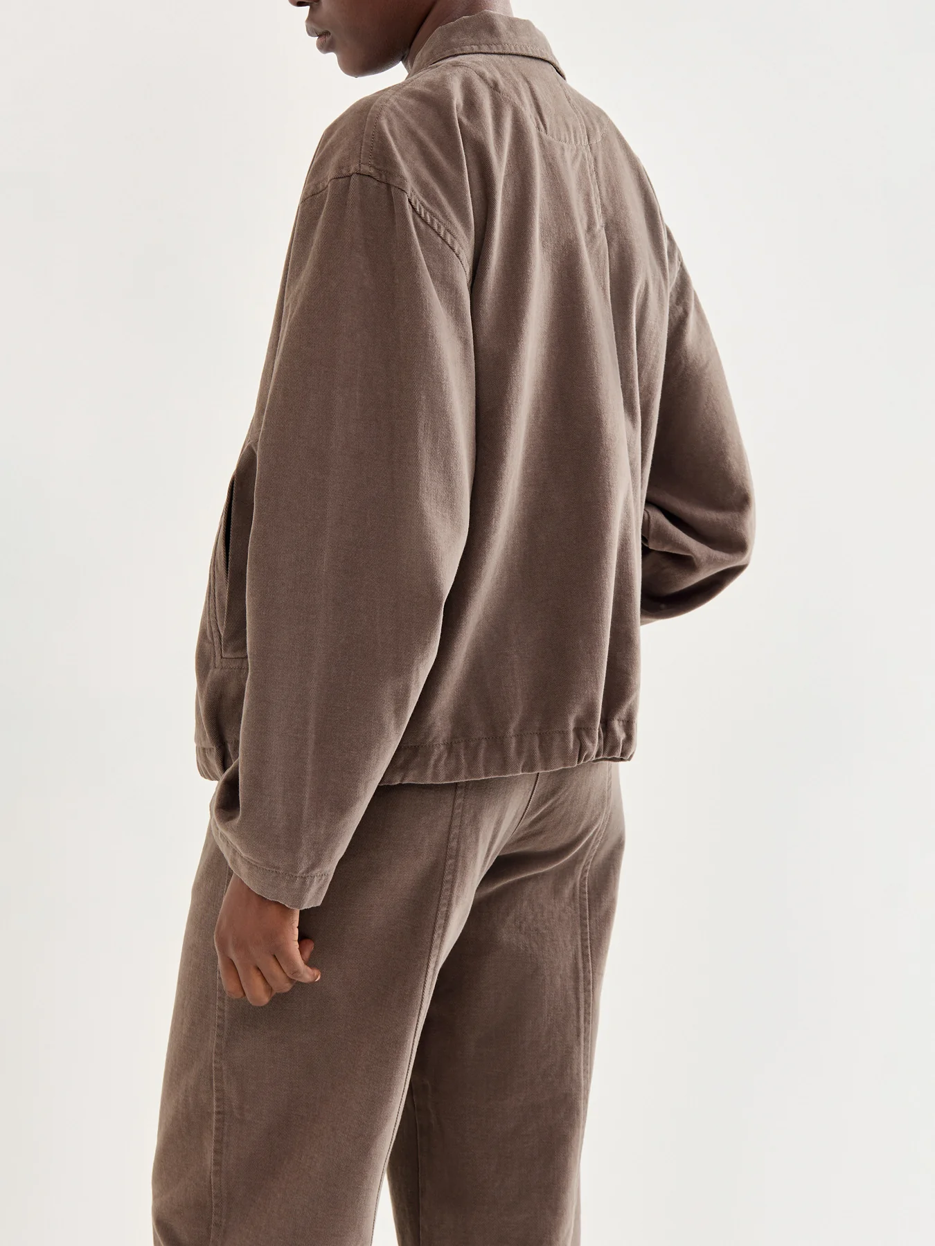 Jacket 506 Long Sleeves Wash Taupe - Image 5