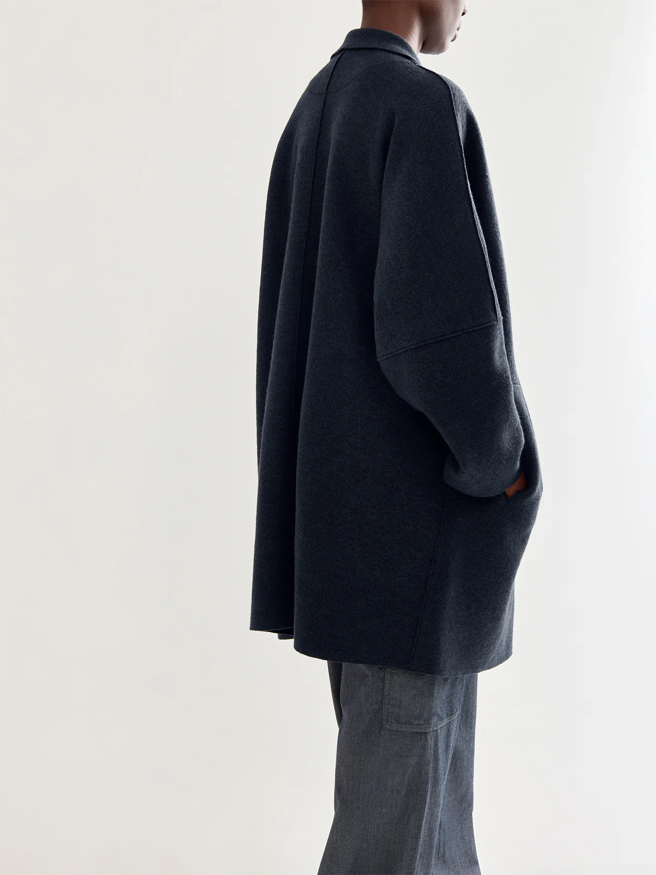 Outdoor Jacket 502 Long Sleeves Navy - Image 5