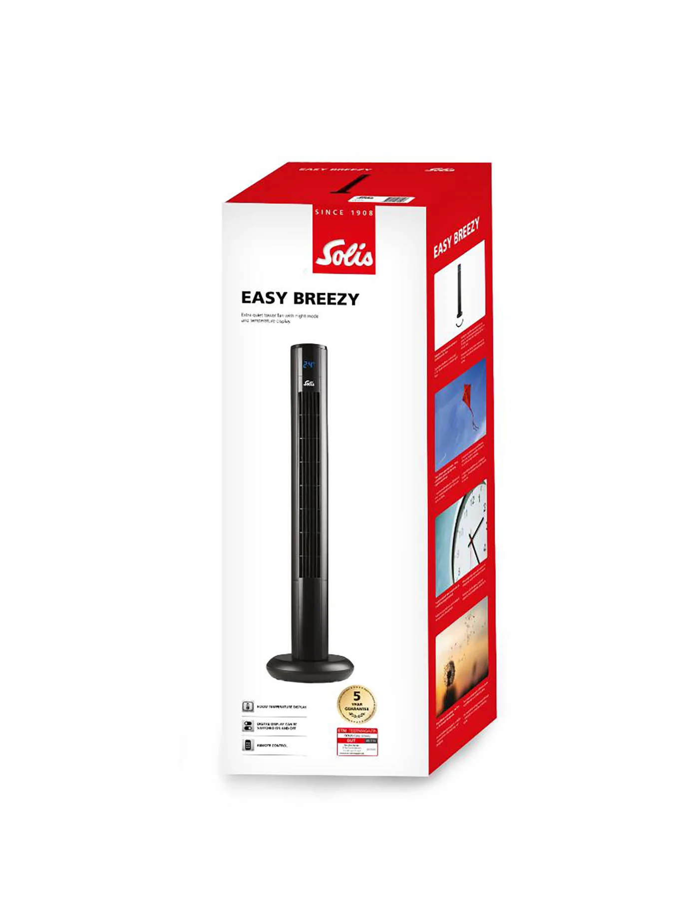Breezy Tower Fan Black - Image 6