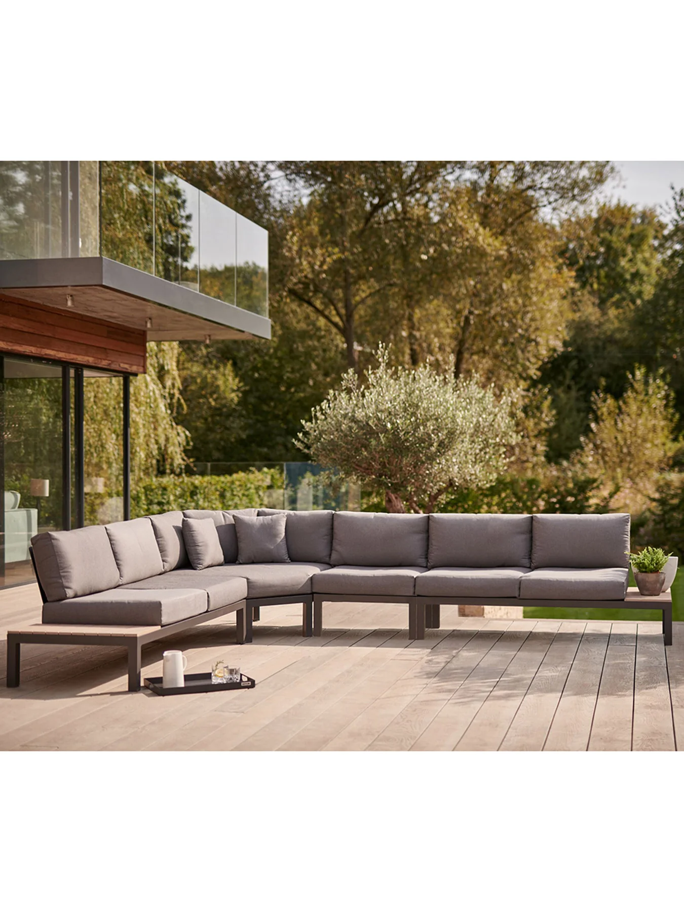 Elba Large Low Lounge Corner Set - Image 5