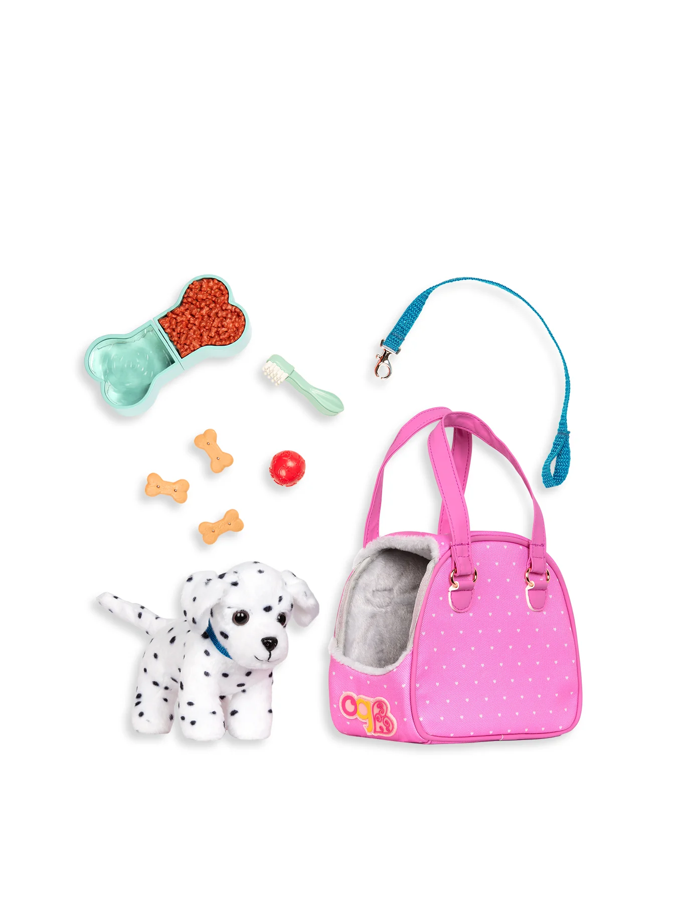 Dalmatian Hop in Dog Carrier - Image 2