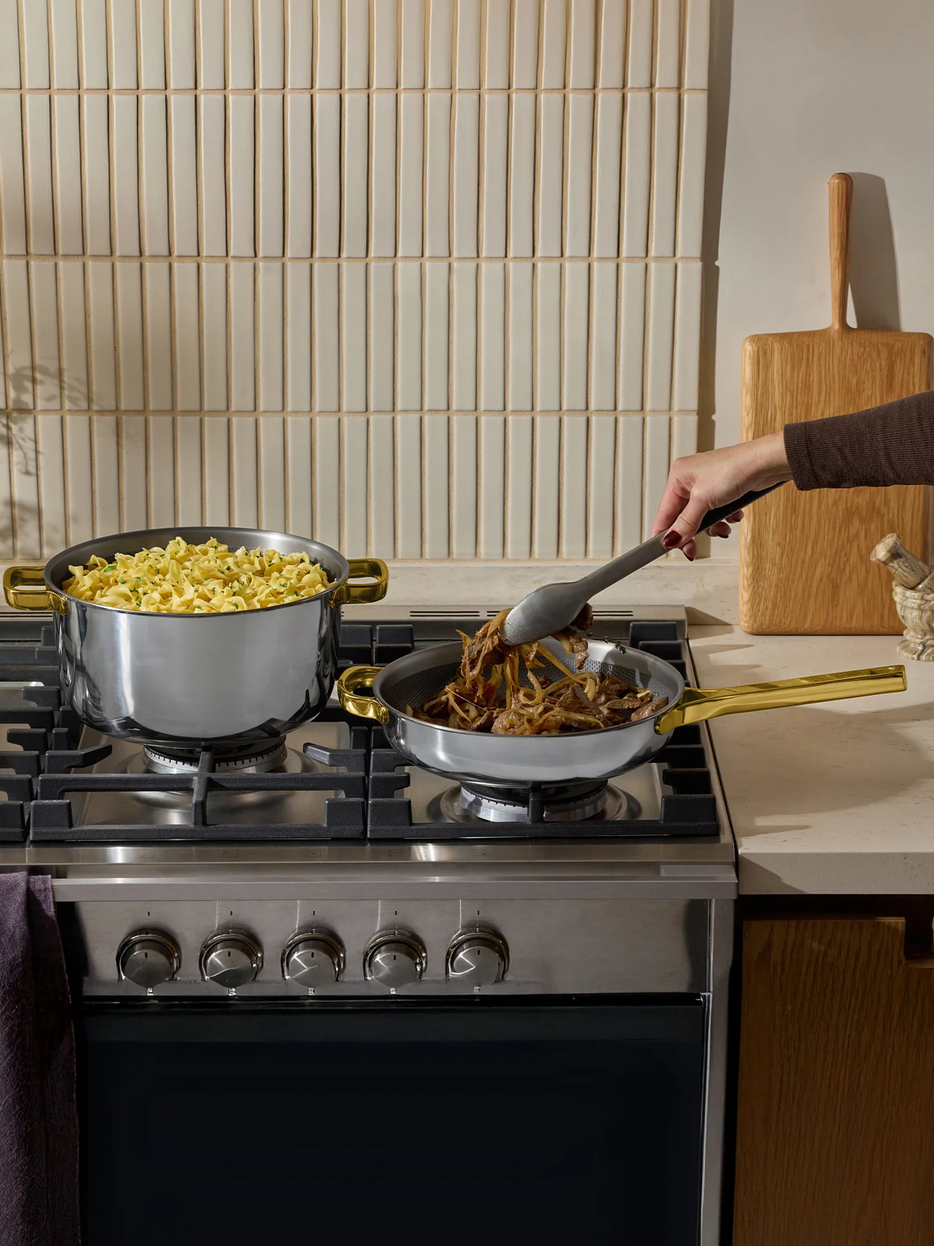 Titanium Pro Cookware Duo Chrome Gold - Image 4