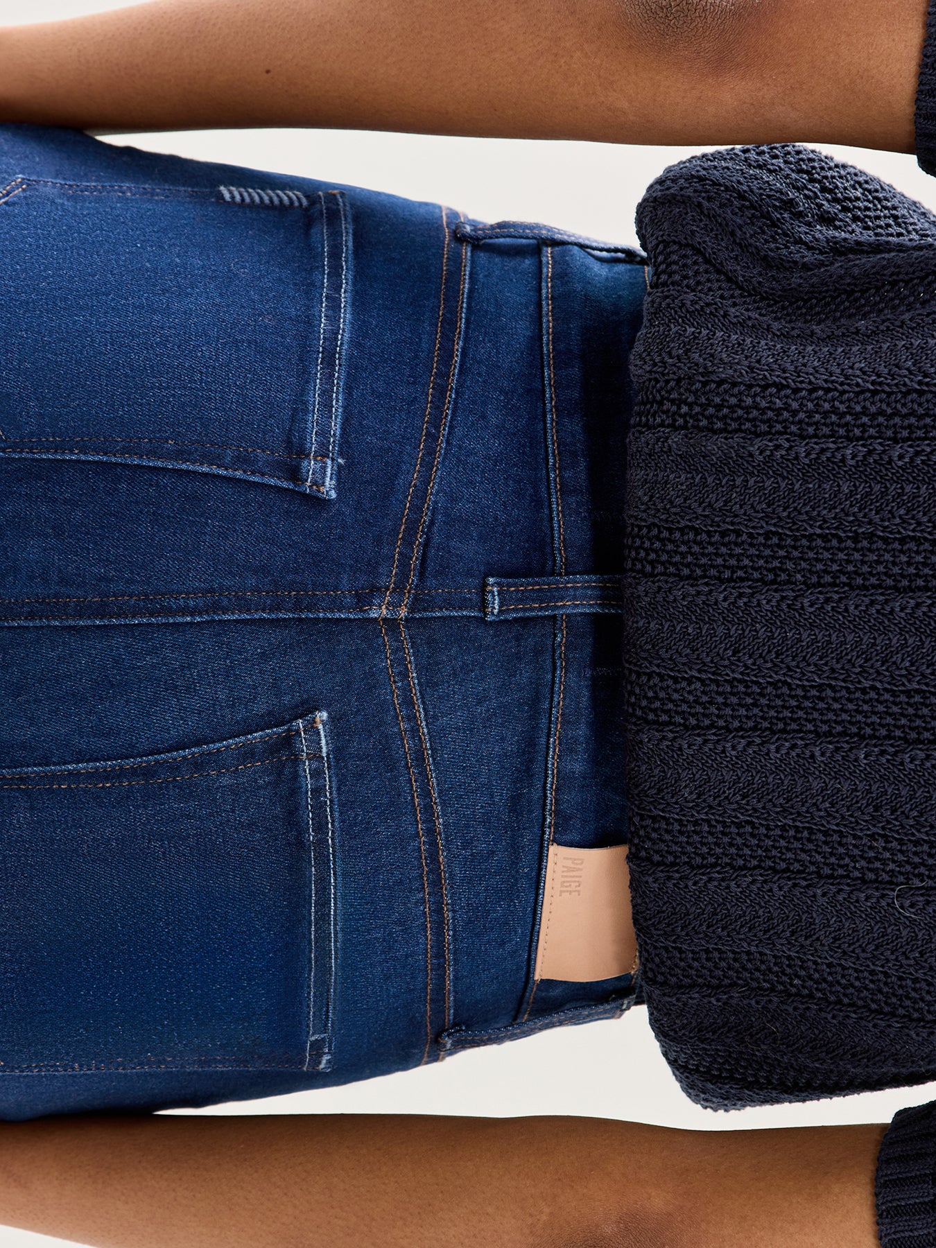 Anessa Crop Wide Leg Jeans Blue - Image 3