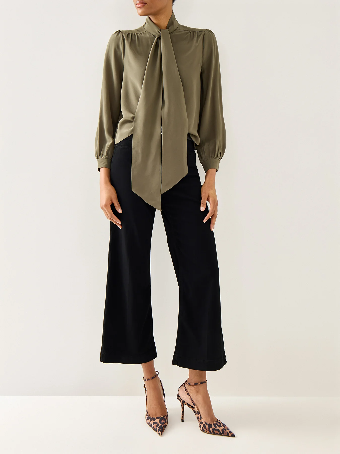 Anessa Wide Leg Jeans Black Shadow Black - Image 2