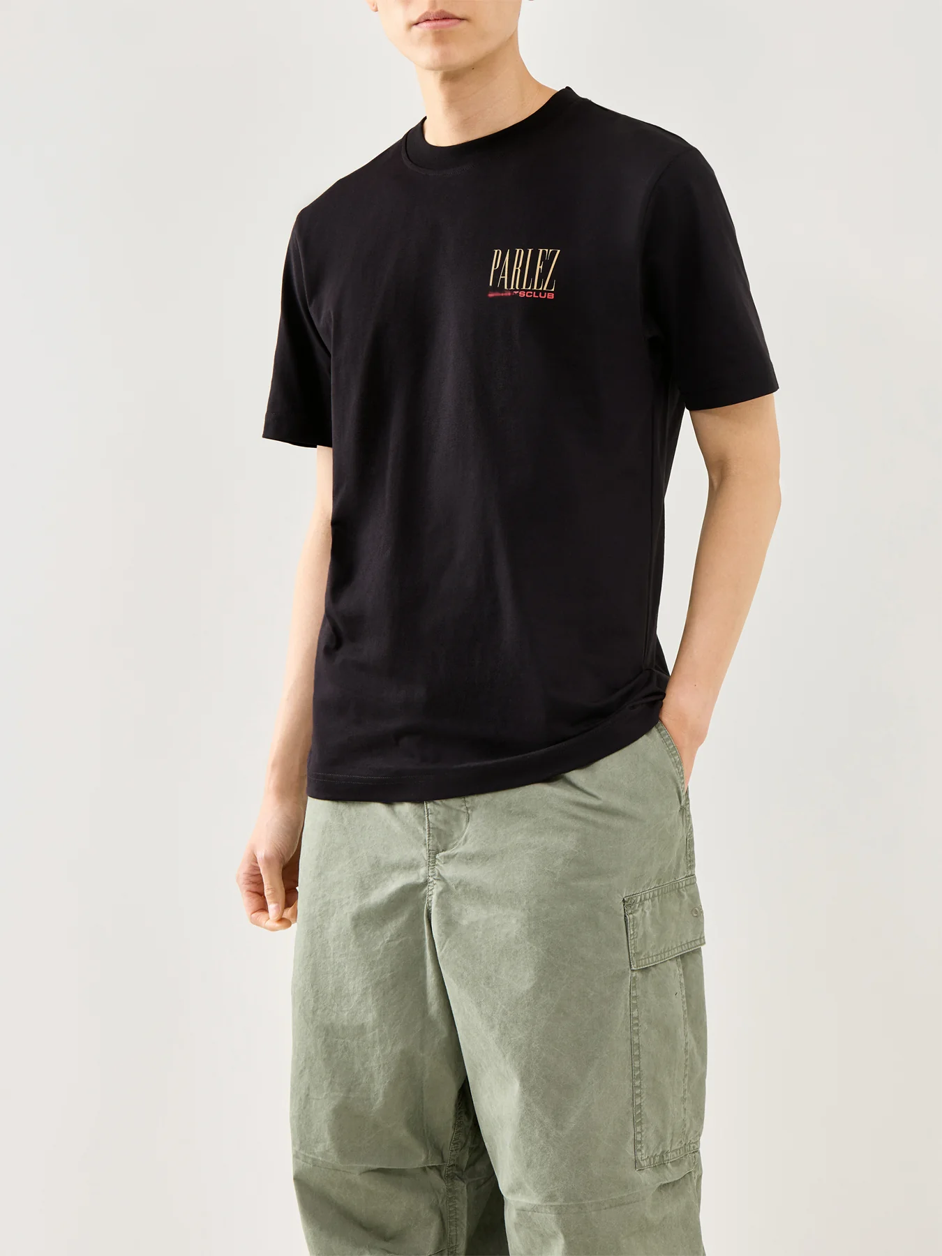Auriga Cotton T-Shirt Black - Image 4