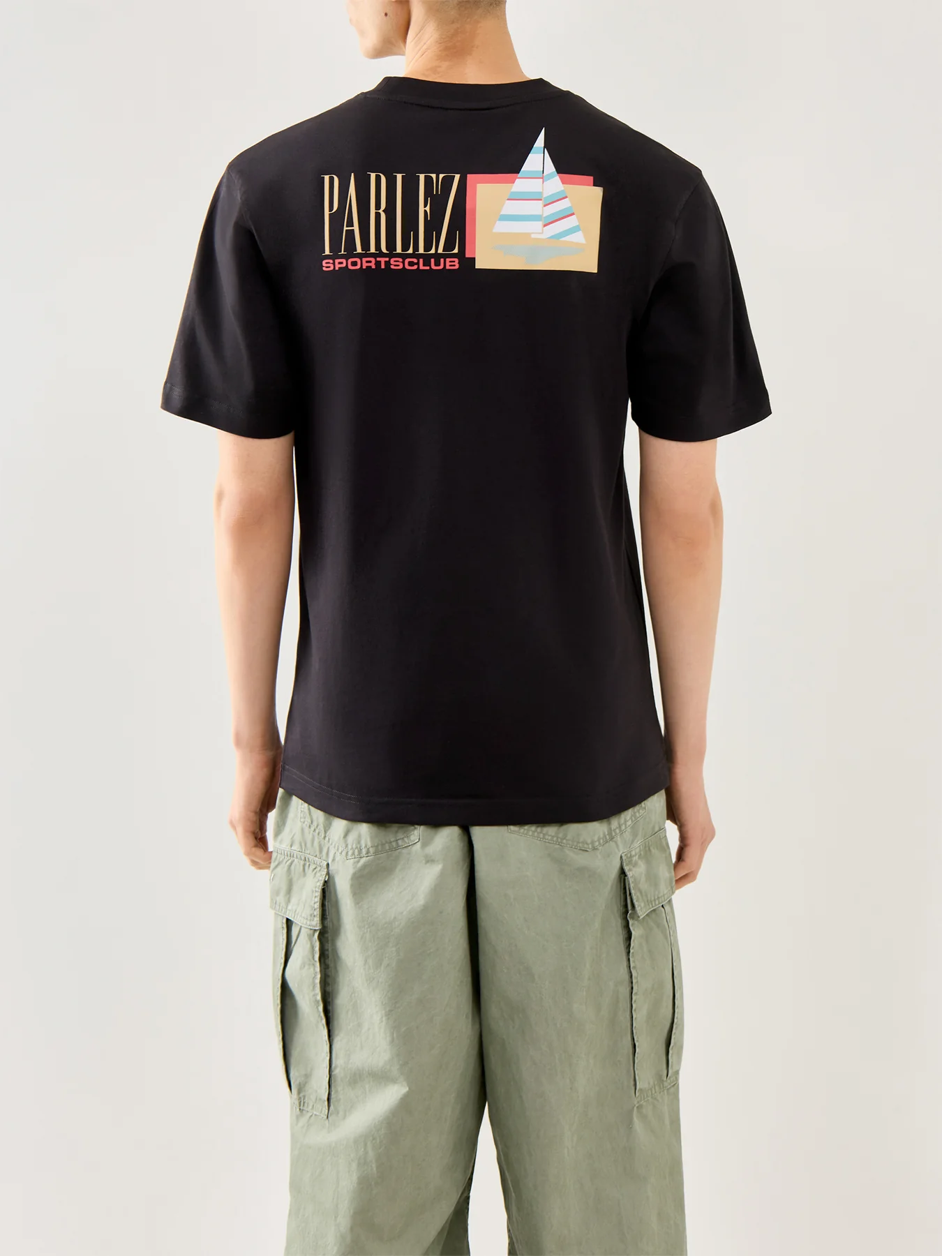 Auriga Cotton T-Shirt Black - Image 5