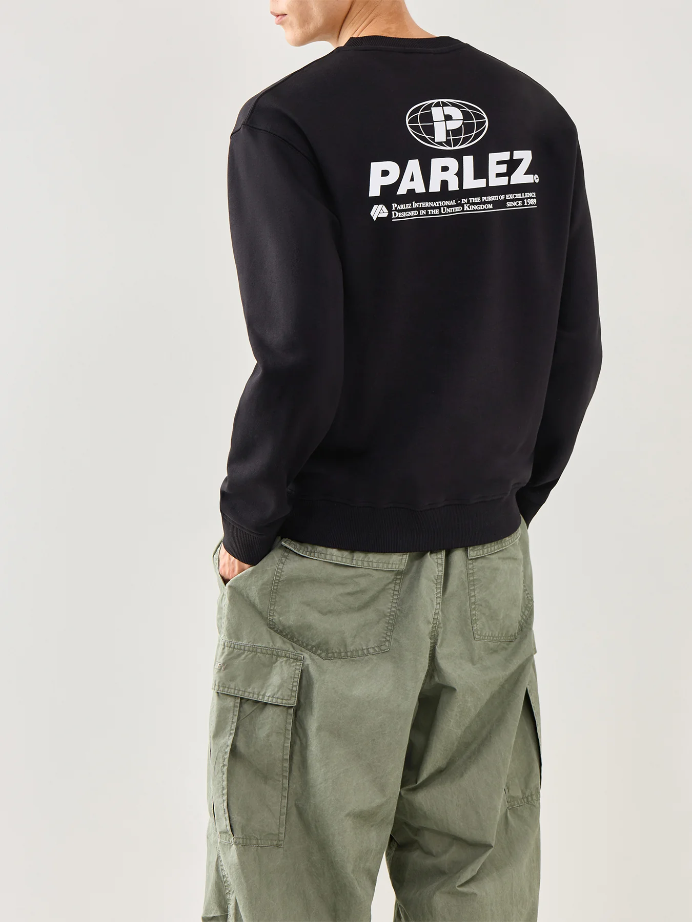 Club Long Sleeves Sweatshirt Black - Image 5