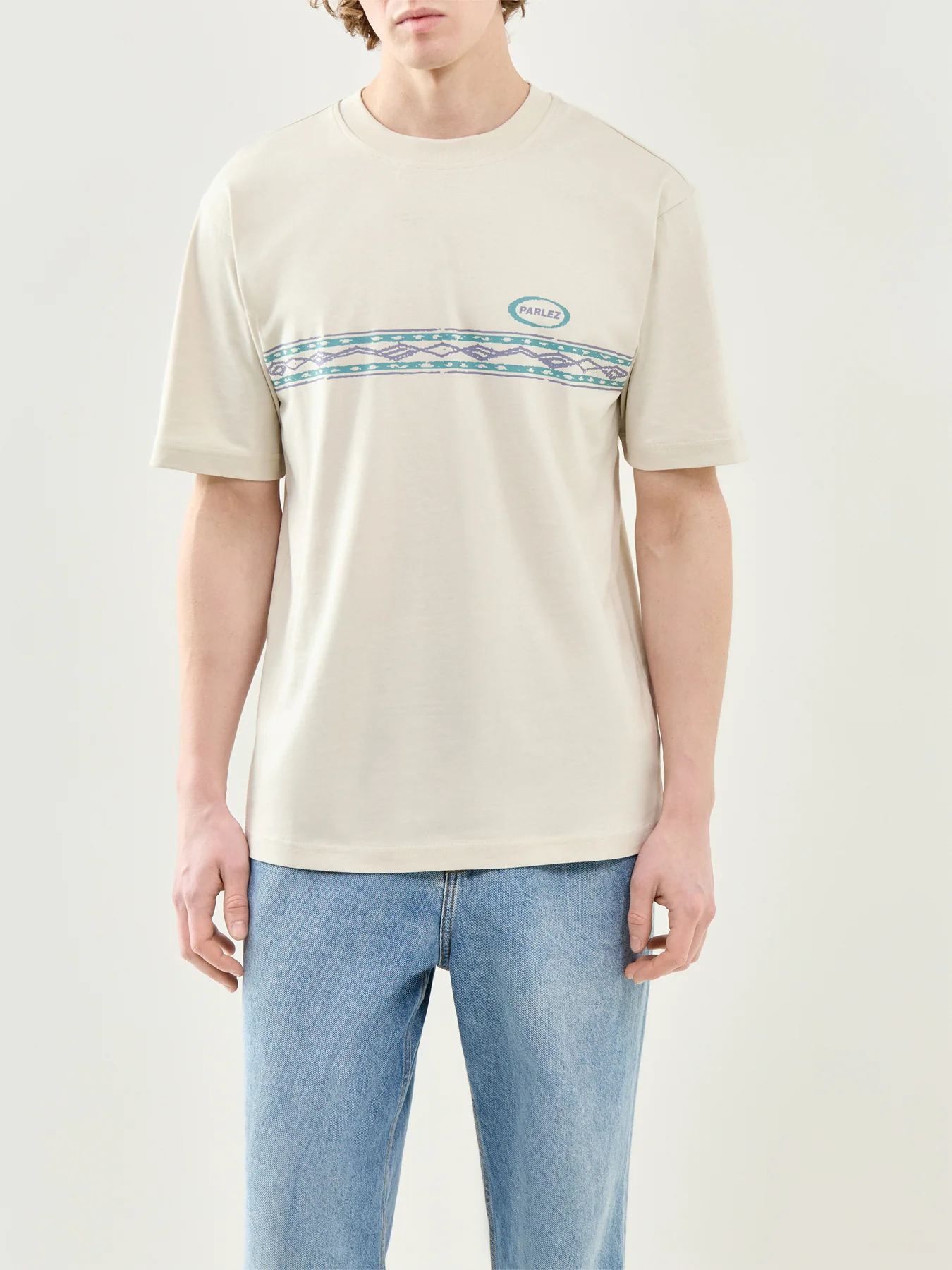 Diego T-Shirt Beige - Image 4