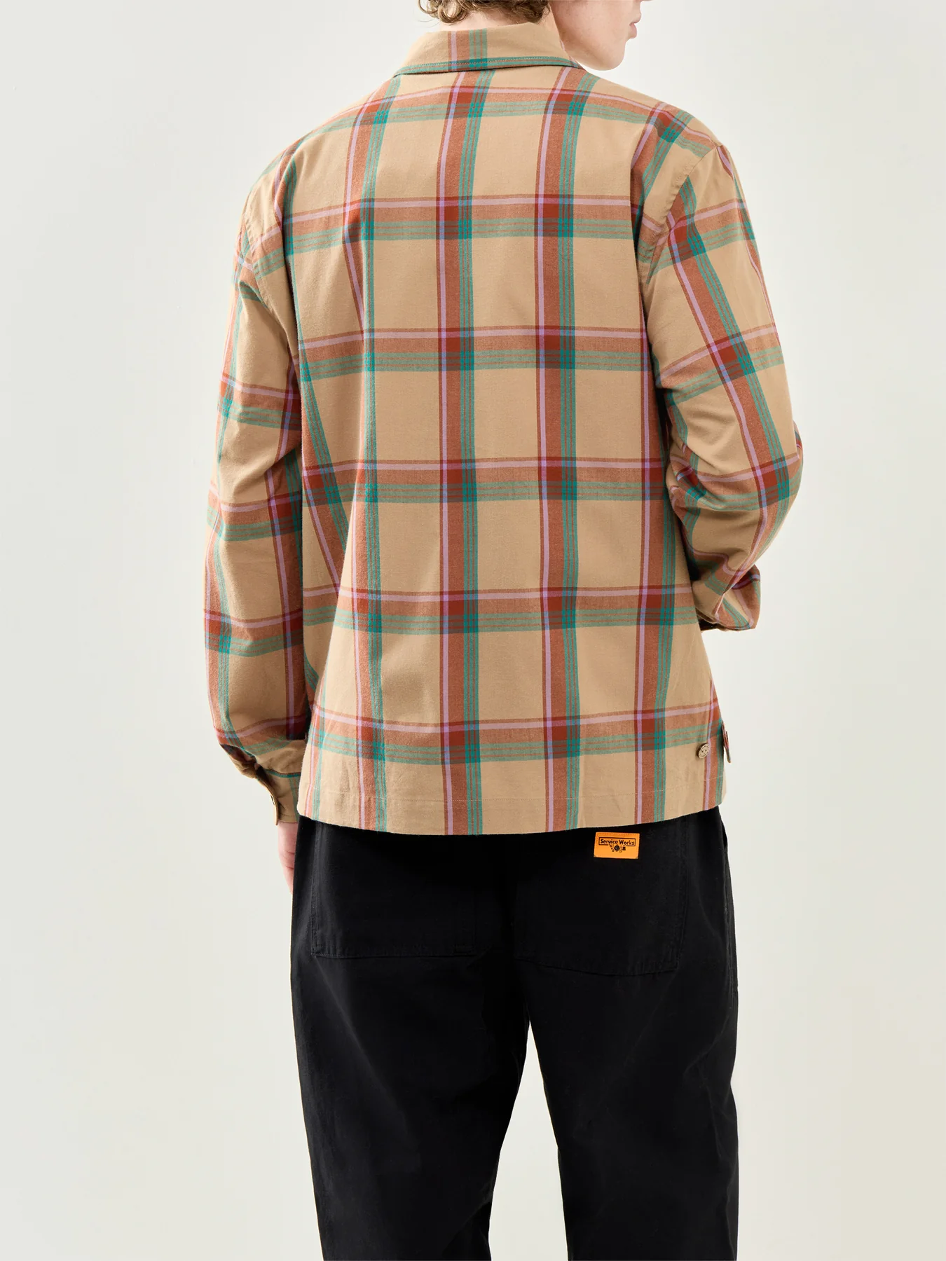 Portland Long Sleeve Shirt Neutral - Image 5