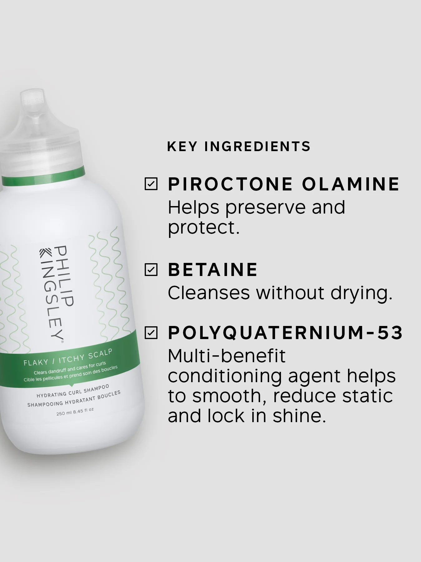 Flaky Itchy Scalp Anti-Dandruff Shampoo for Curly Hair 250ml - Image 5