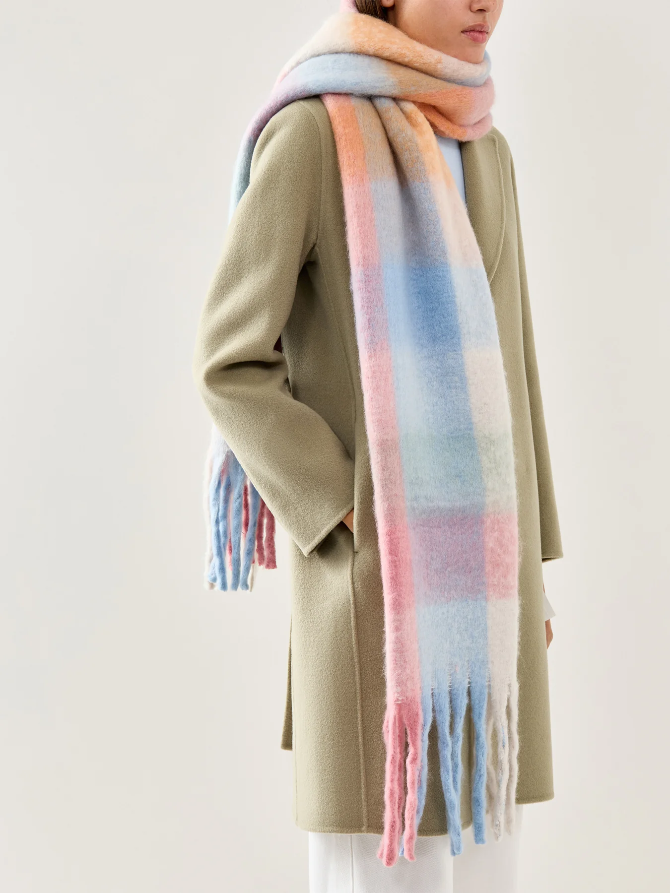 Genova Scarf Blush - Image 2
