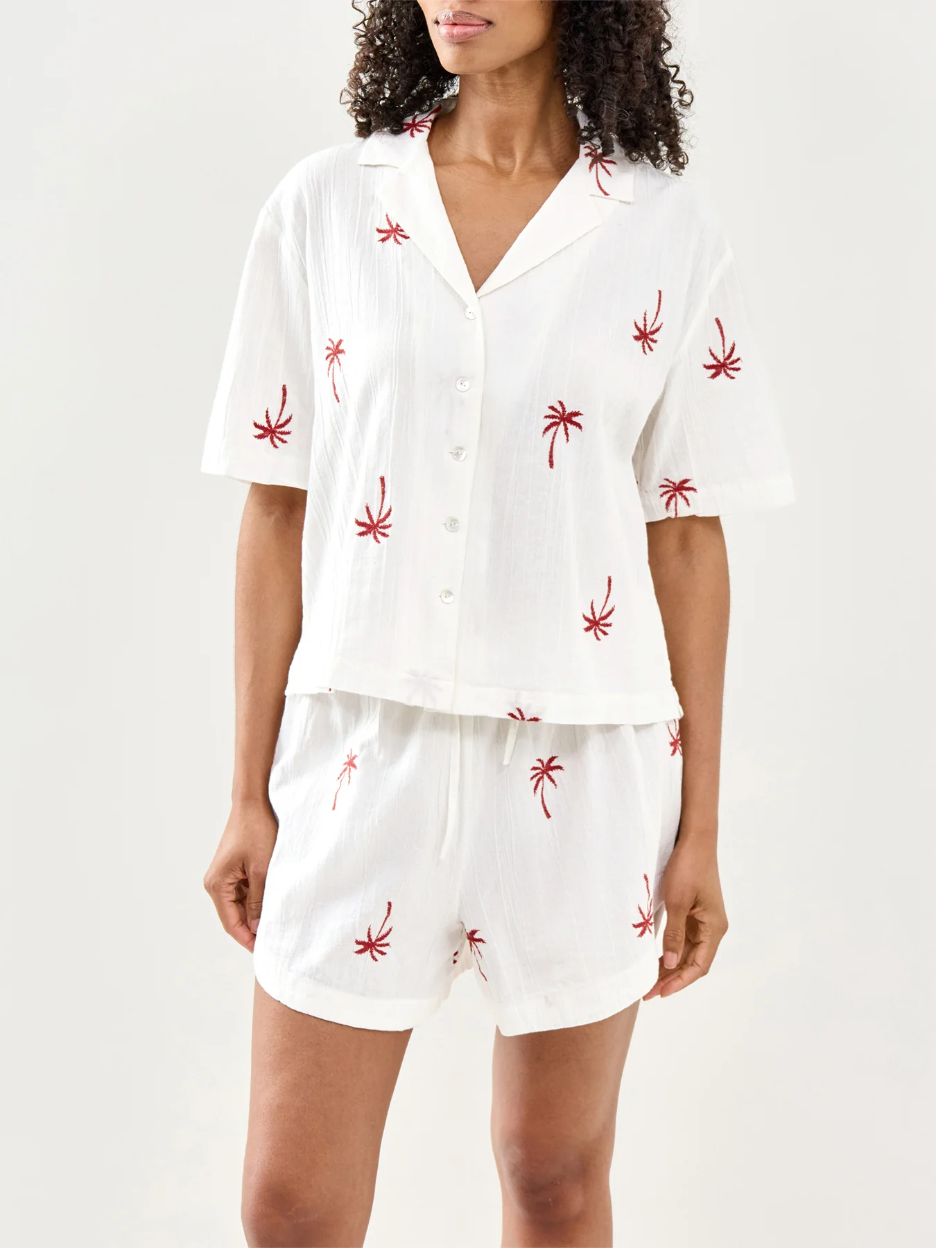 Kiana Embroidered Shirt Multi - Image 4
