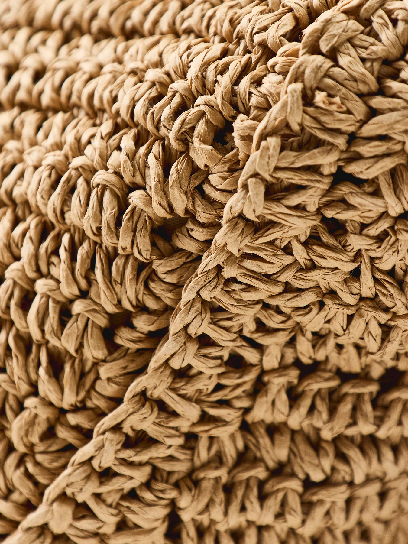 Summer Paper Straw Bum Bag Multi - Image 5