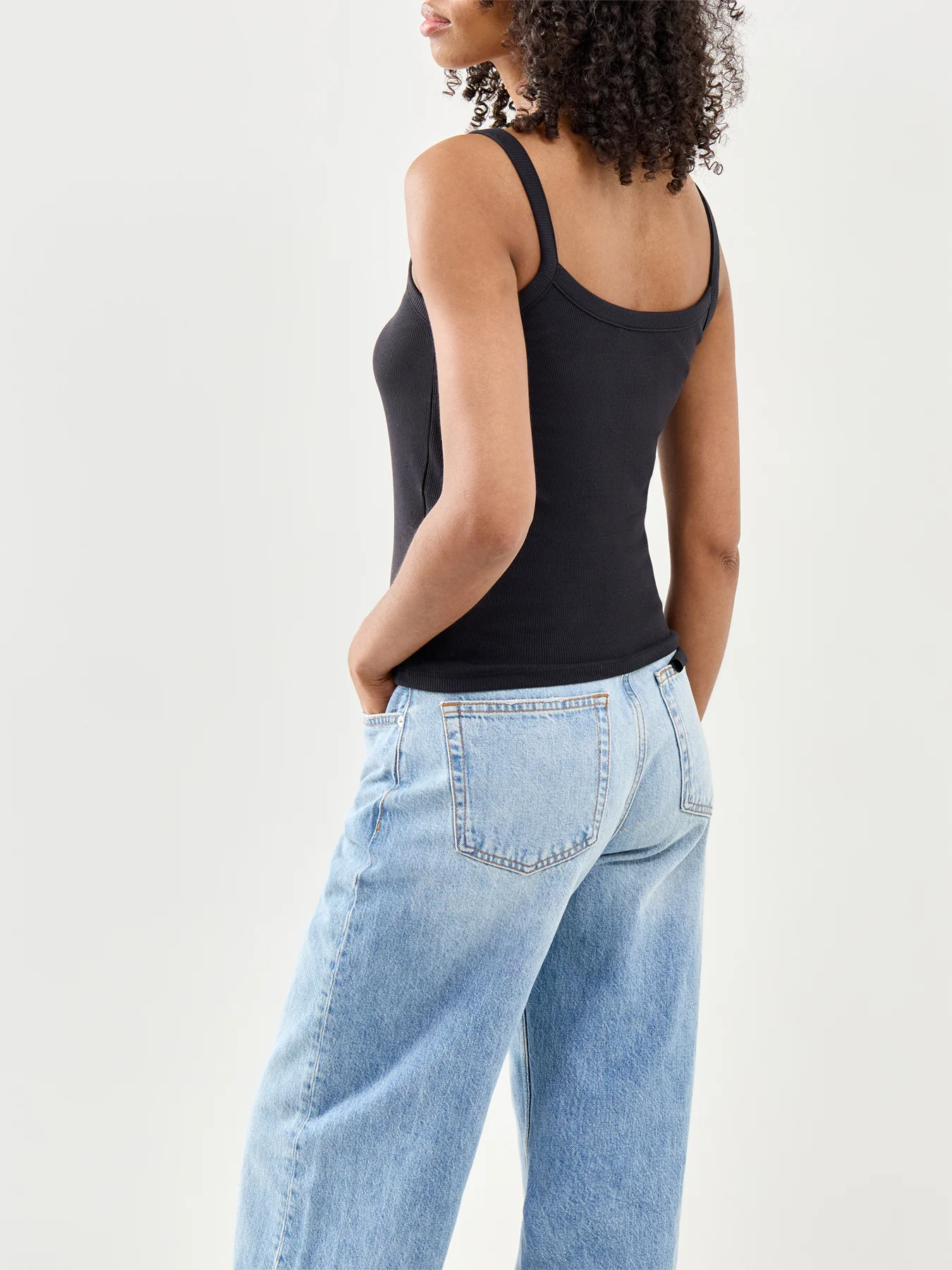 May Strap Top Black - Image 5