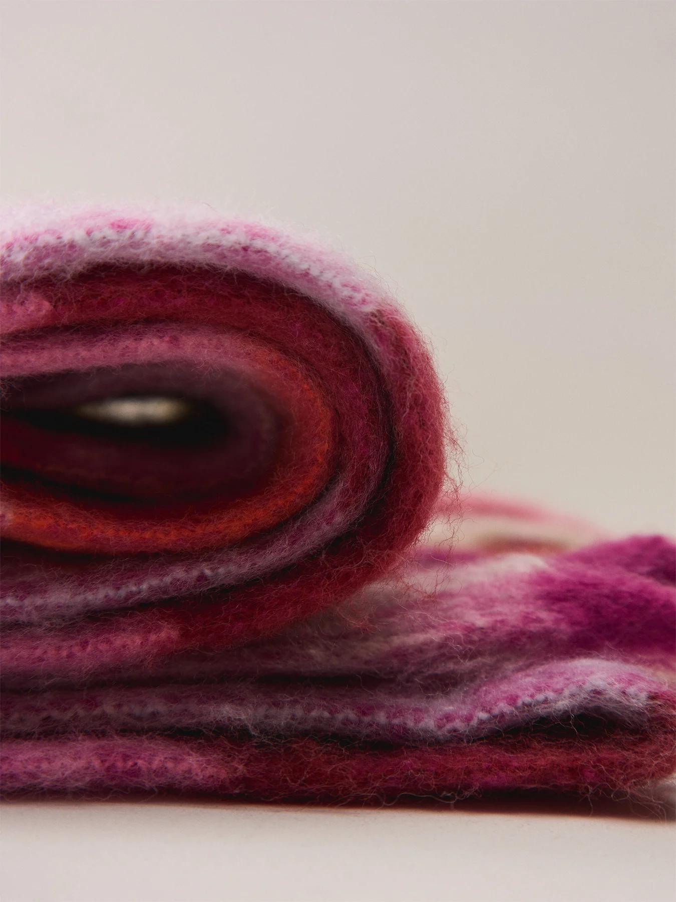 Jikka Check Scarf Orange - Image 3