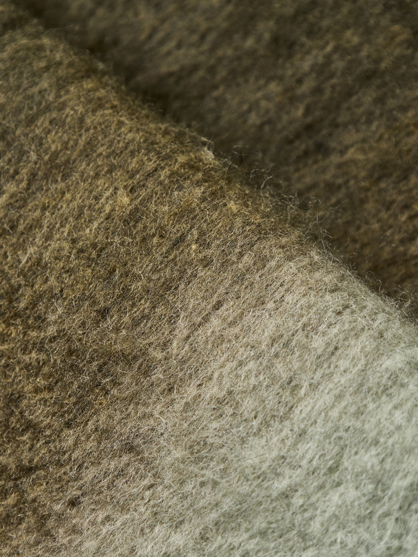 Jocca Stripe Ombre Scarf Khaki - Image 3