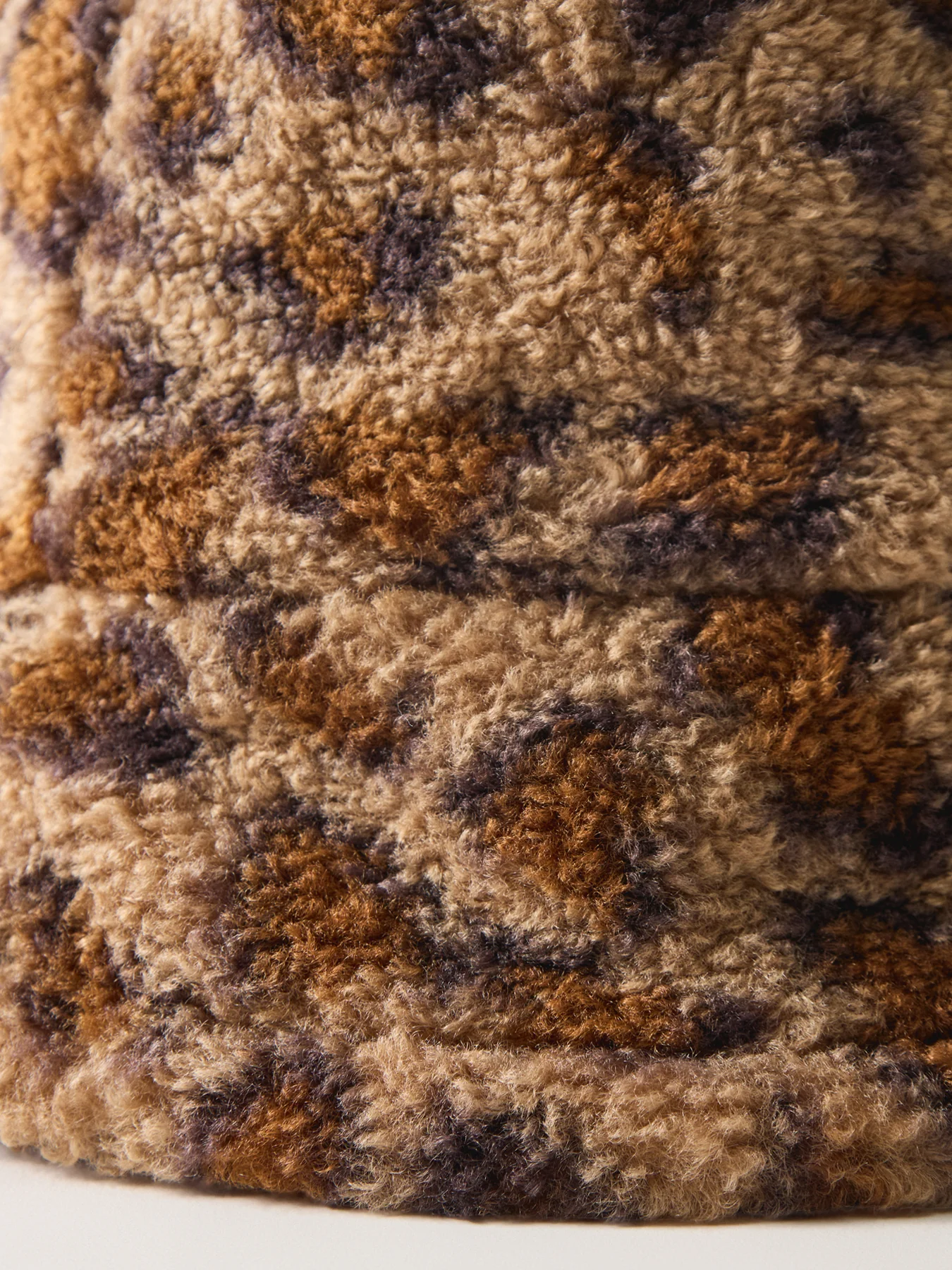 Netty Leopard Bucket Hat Brown - Image 3