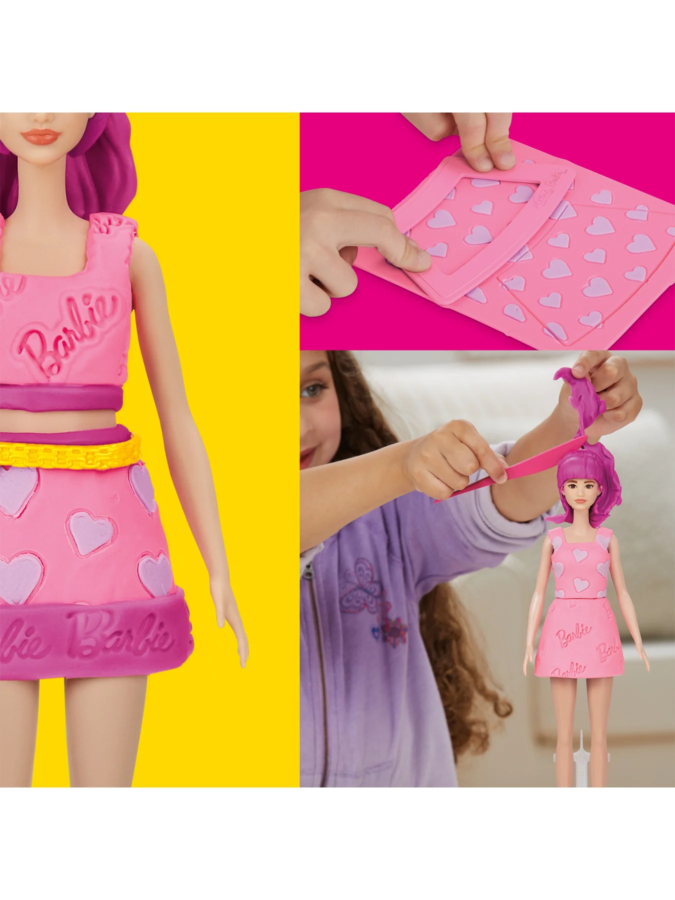 Play-Doh Barbie Designer Dolls Set - Image 3