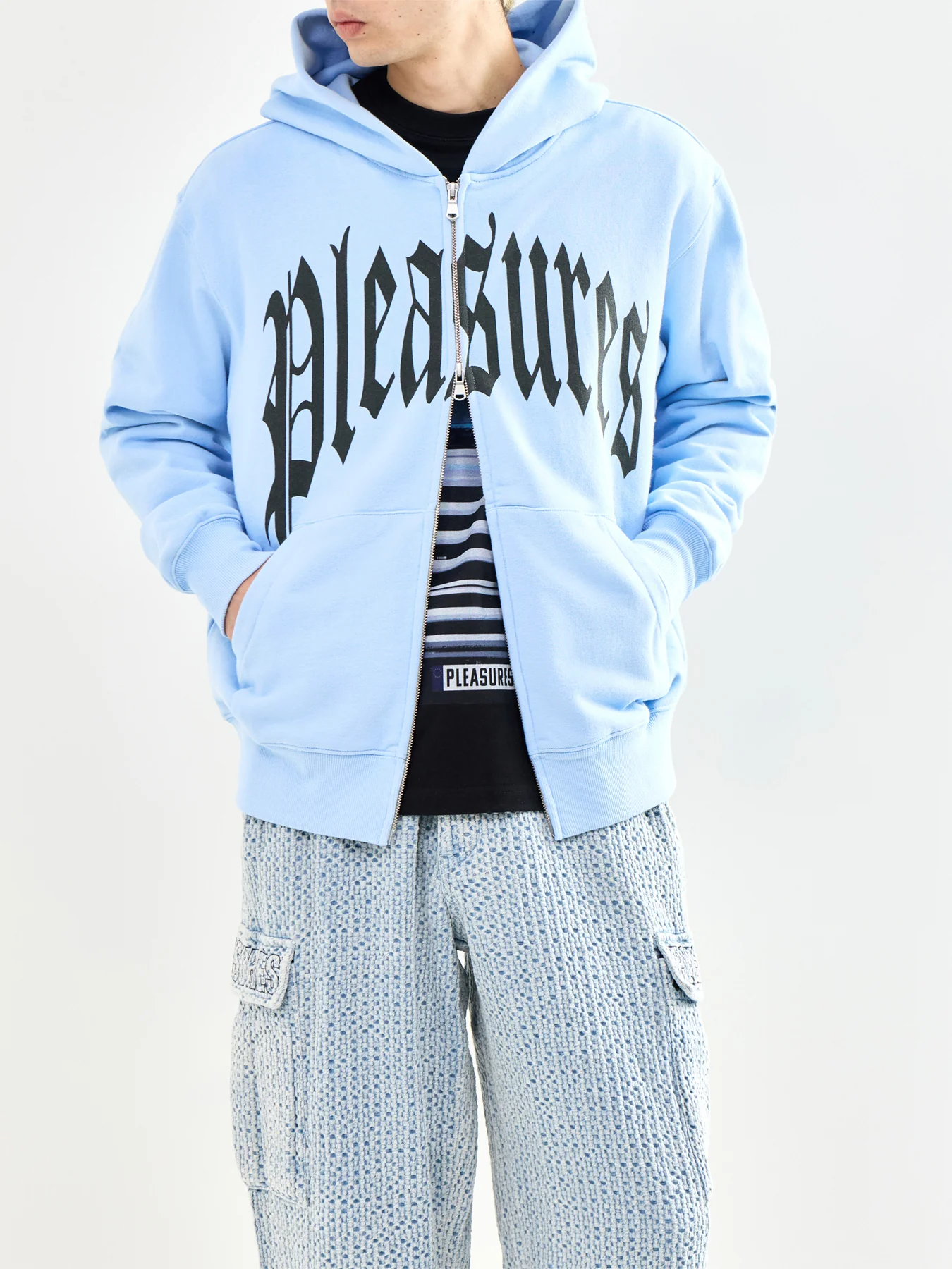 Twitch Zip Hoodie Blue - Image 4