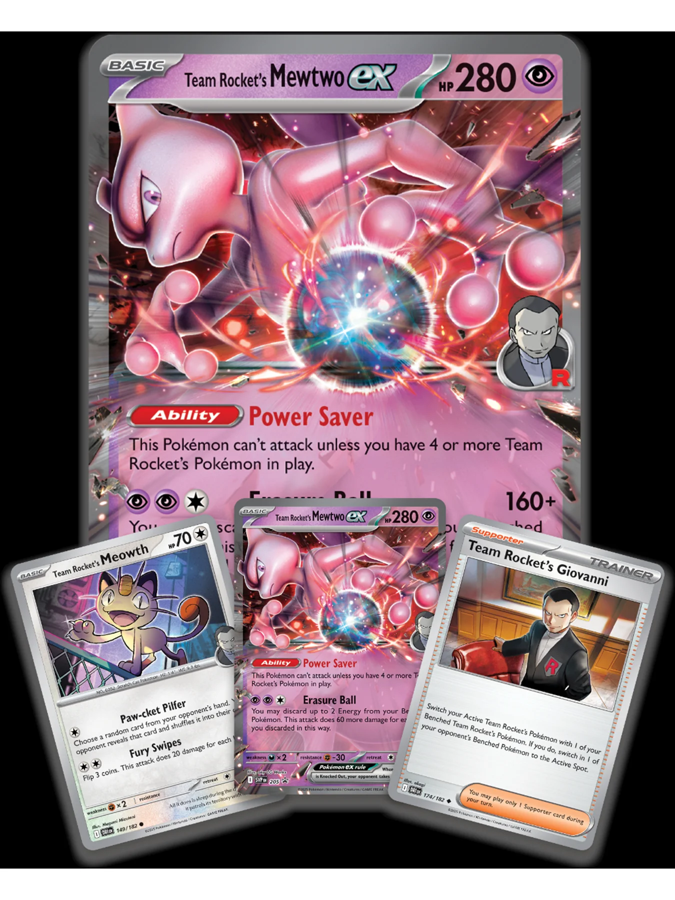 Pokémon Team Rocket’s Mewtwo Ex Box - Image 2