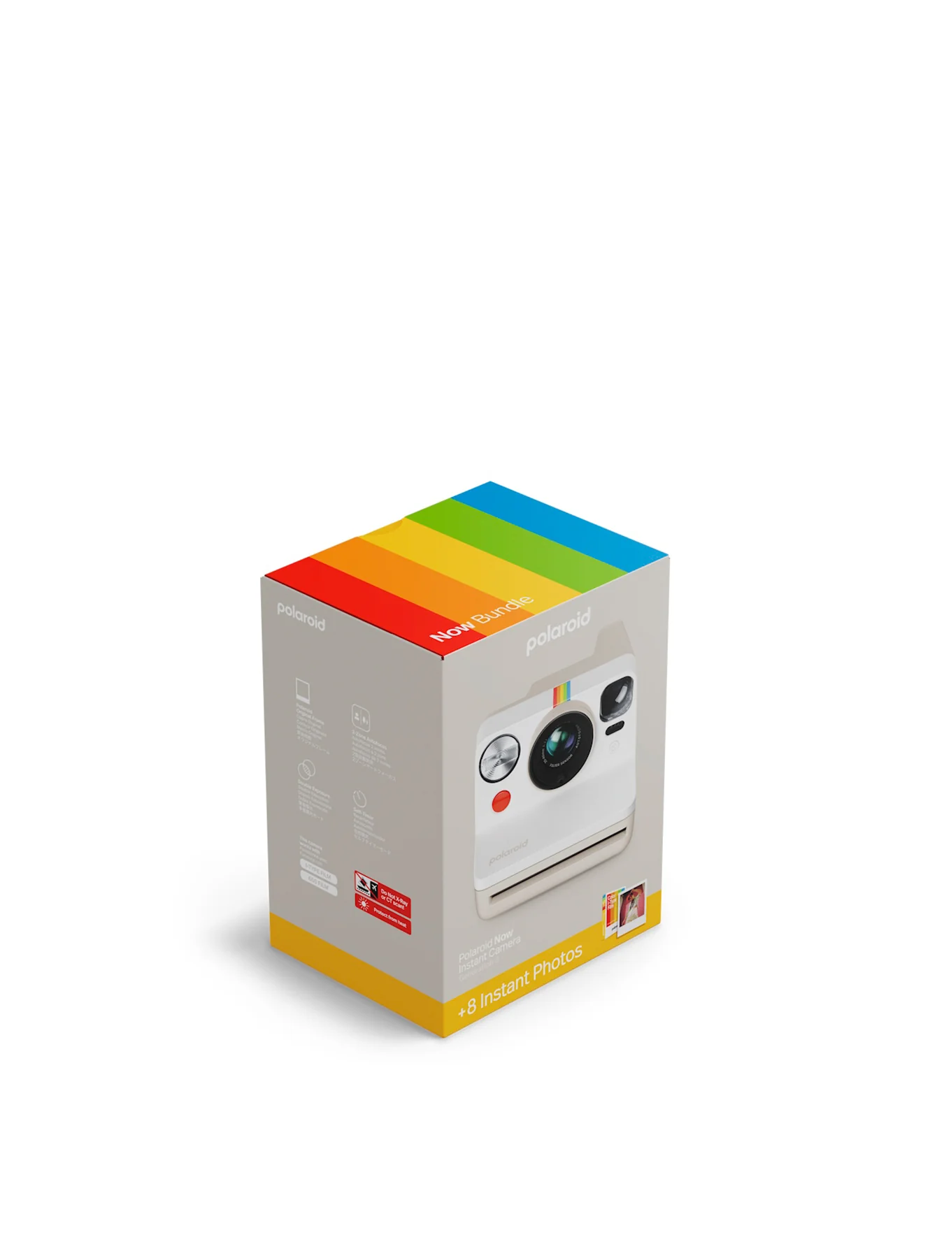 Now Gen 3 Instant Camera Pebble White