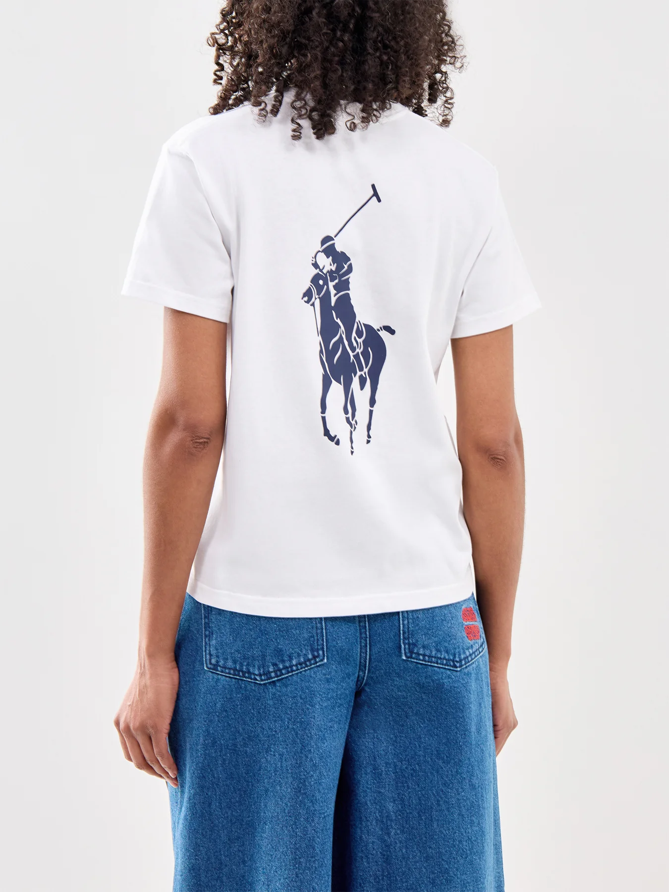 Cotton Short Sleeve T-Shirt White - Image 5